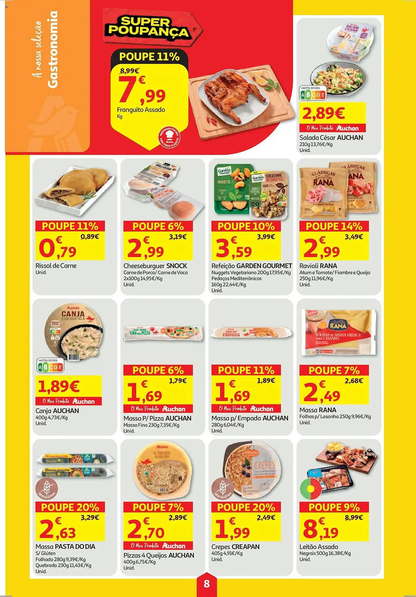 Folheto Folheto Auchan de 30 de outubro até 6 de novembro 2025 - Pagina 8