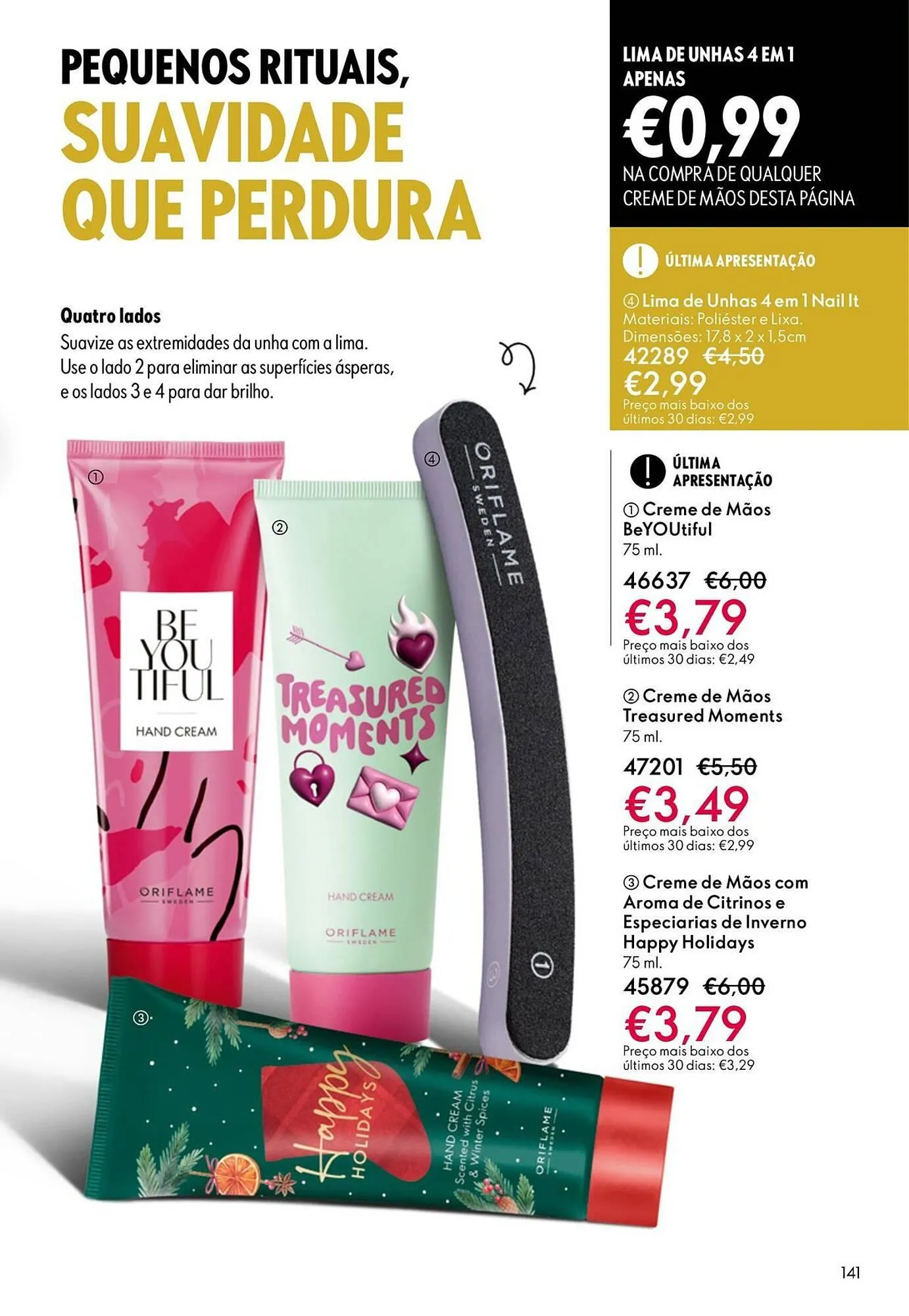 Folheto Catálogo Oriflame de 25 de março até 14 de abril 2026 - Pagina 141
