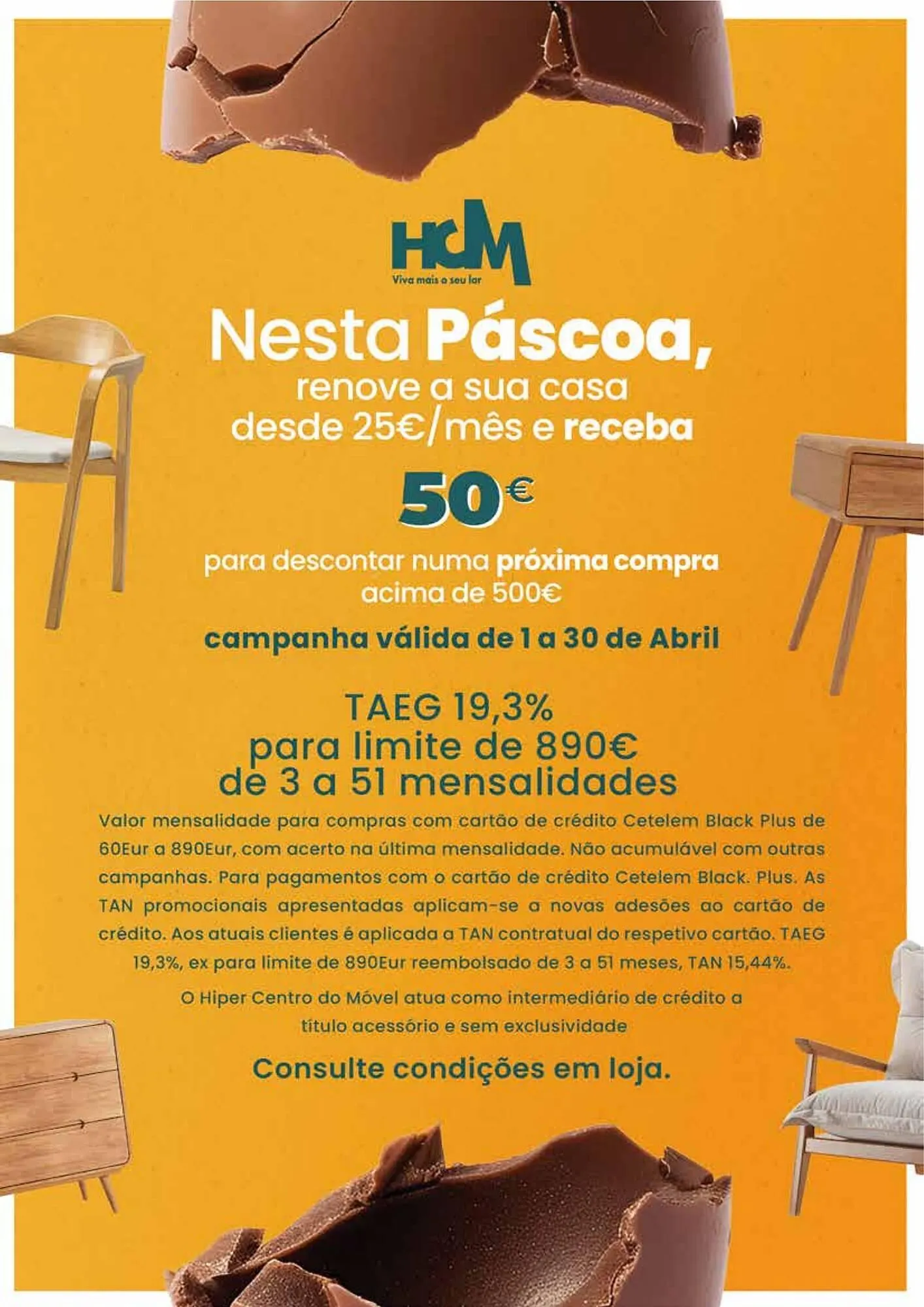 Folheto Folheto Hiper Centro do Móvel de 1 de abril até 30 de abril 2025 - Pagina 2