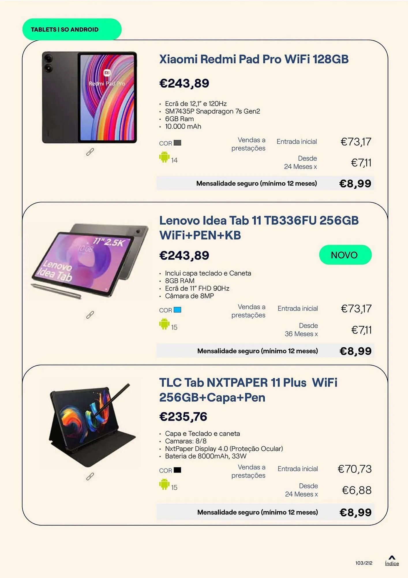 Folheto Catálogo MEO de 20 de outubro até 31 de dezembro 2025 - Pagina 103