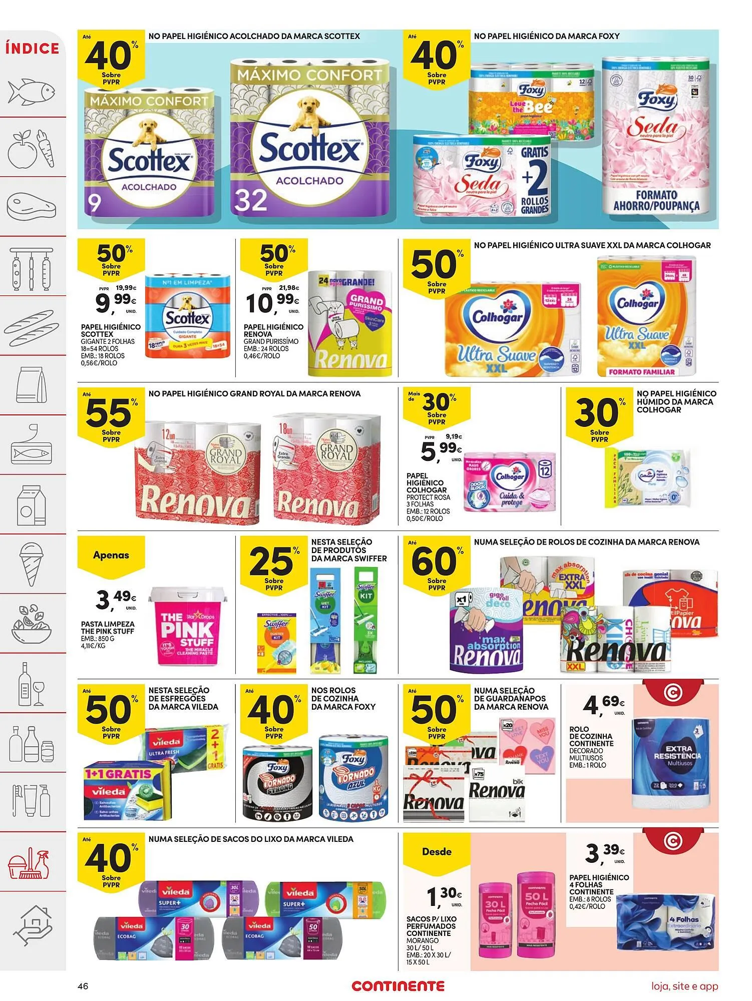 Folheto Folheto Continente de 17 de fevereiro até 23 de fevereiro 2026 - Pagina 46