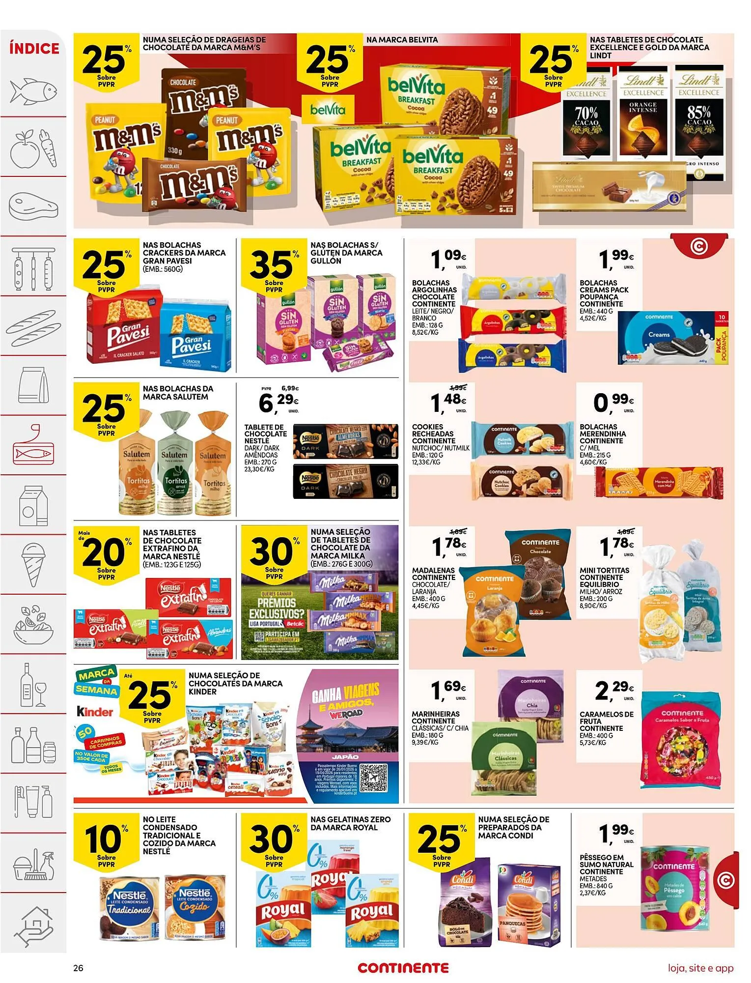 Folheto Folheto Continente de 27 de janeiro até 2 de fevereiro 2026 - Pagina 26