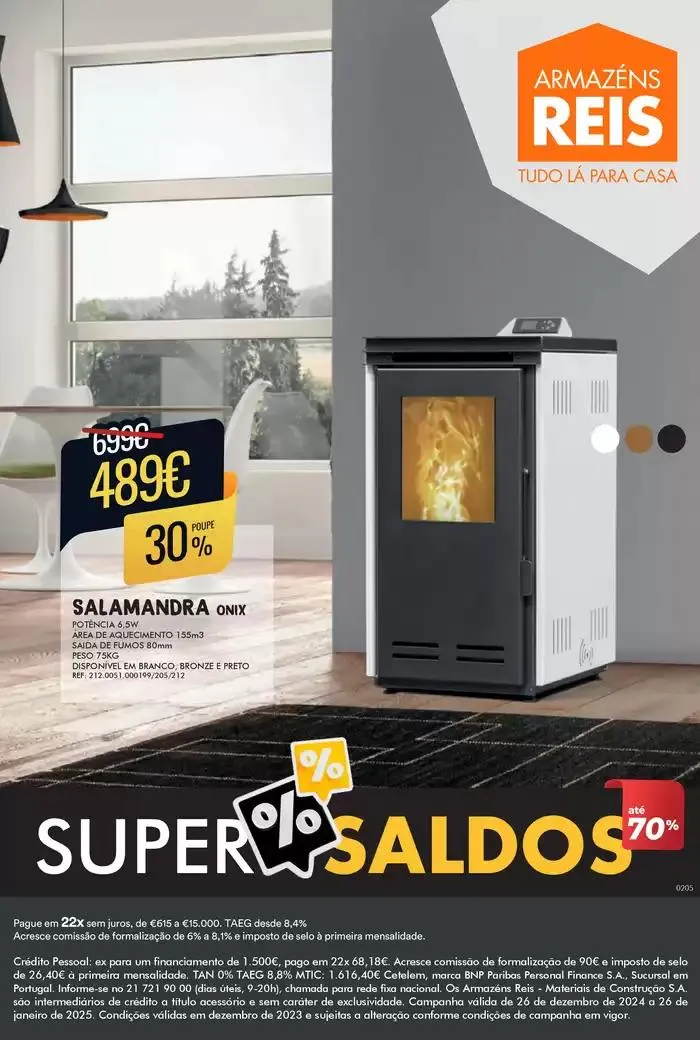 Folheto Super Saldos de 26 de dezembro até 26 de janeiro 2025 - Pagina 1