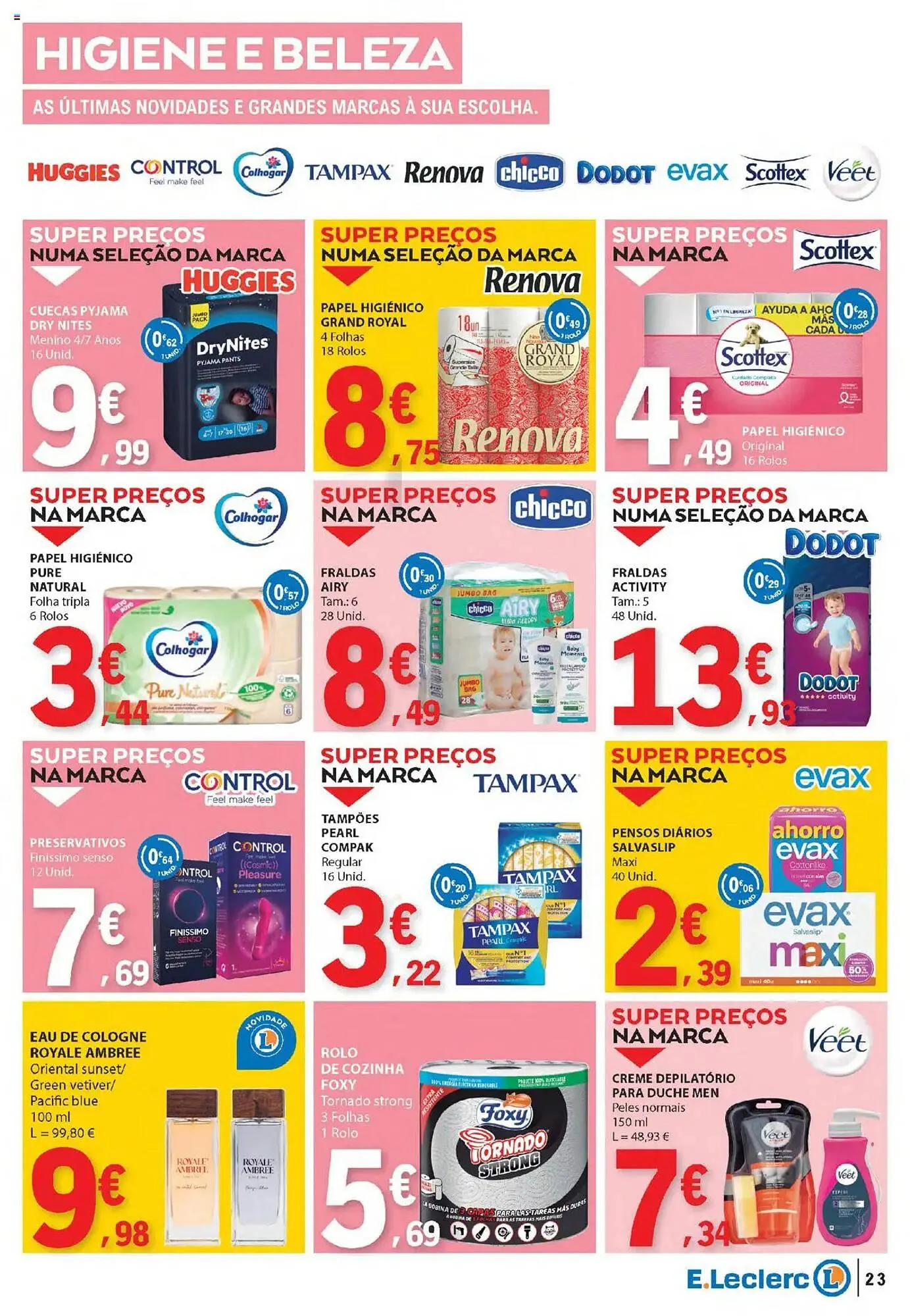 Folheto Folheto E.Leclerc de 10 de abril até 21 de abril 2025 - Pagina 23