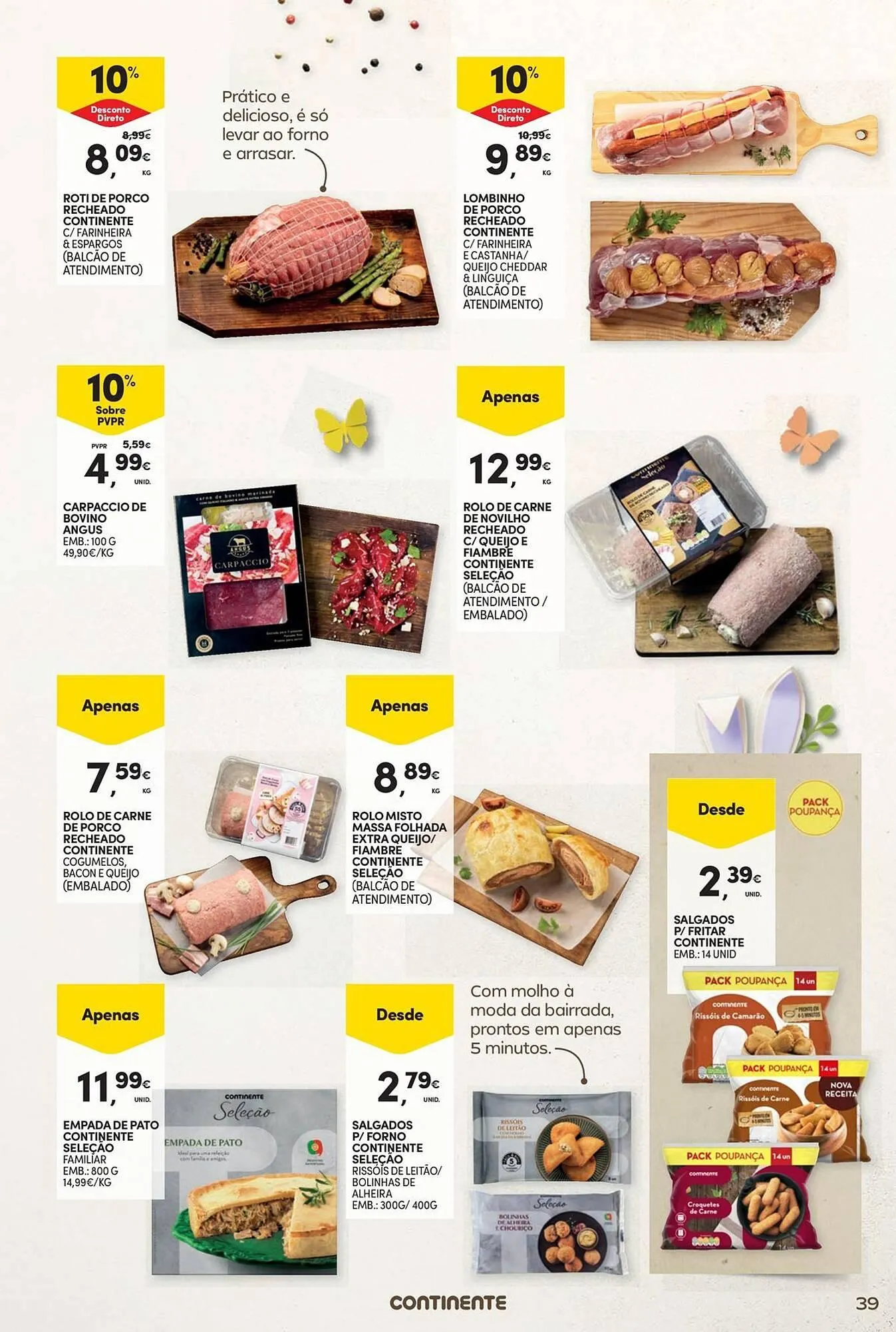 Folheto Folheto Continente de 1 de abril até 20 de abril 2025 - Pagina 39