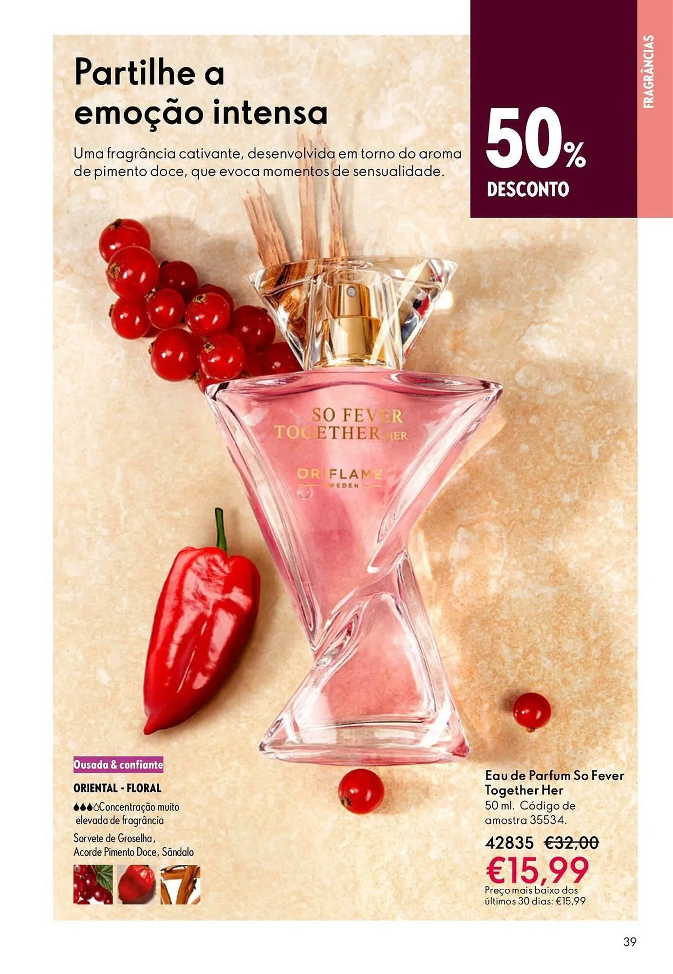 Folheto Catálogo Oriflame de 4 de março até 24 de março 2026 - Pagina 39