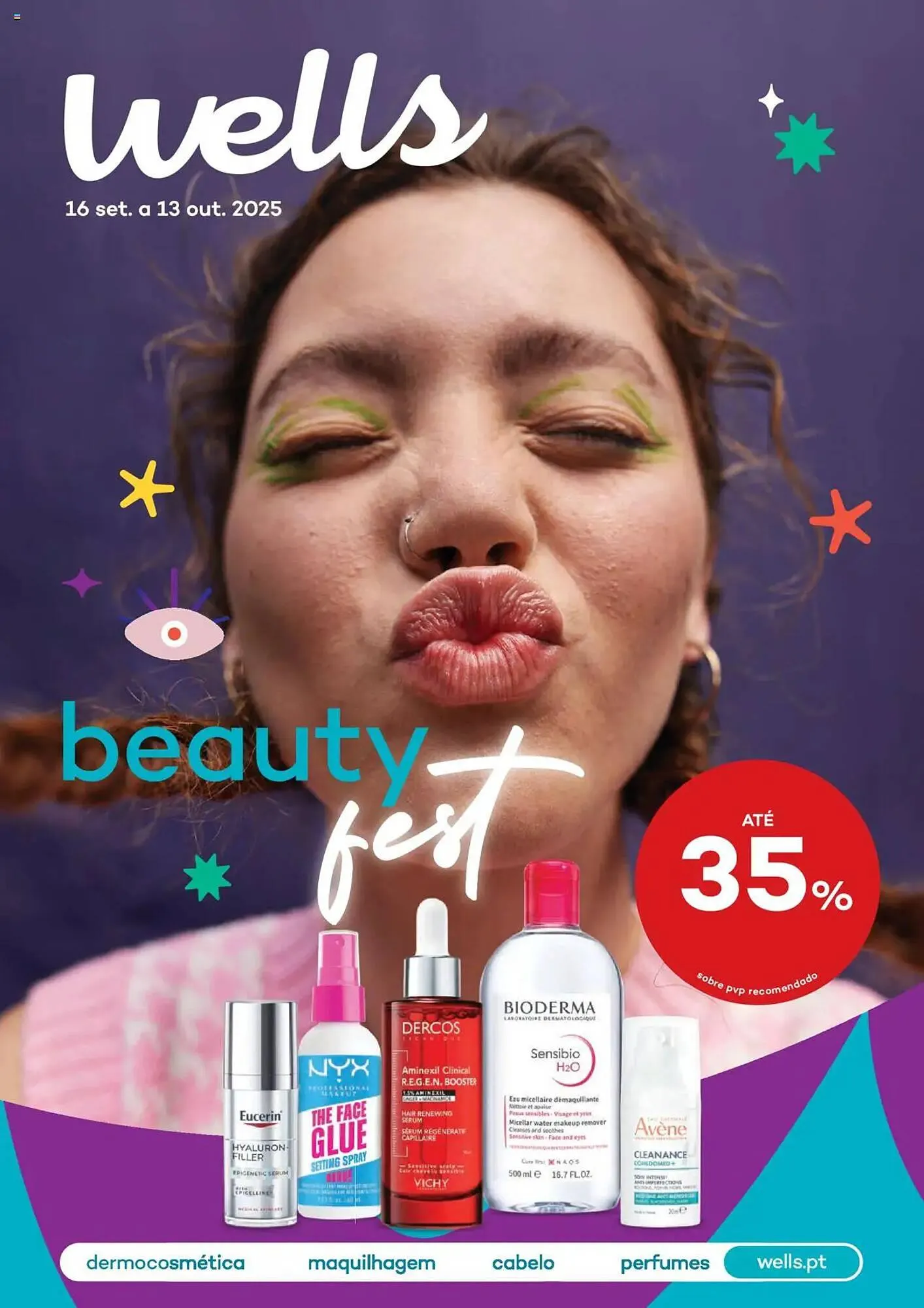 Folheto Folheto Well's de 16 de setembro até 14 de outubro 2025 - Pagina 1
