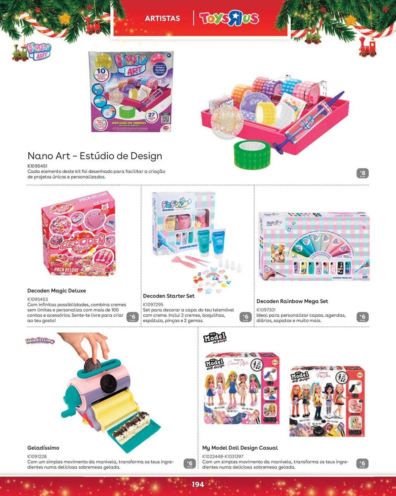 Folheto Catálogo Toys R Us de 5 de novembro até 5 de janeiro 2026 - Pagina 194