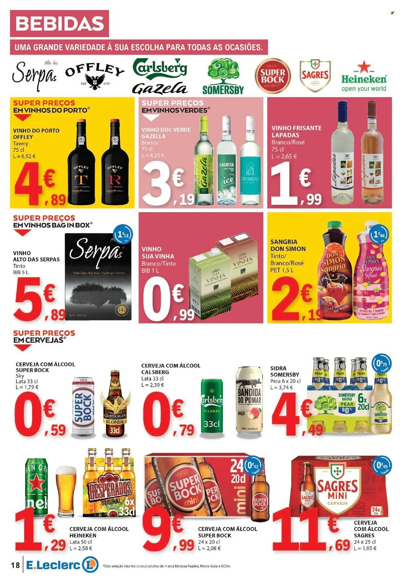 Folheto Folheto E.Leclerc de 8 de maio até 14 de maio 2025 - Pagina 18