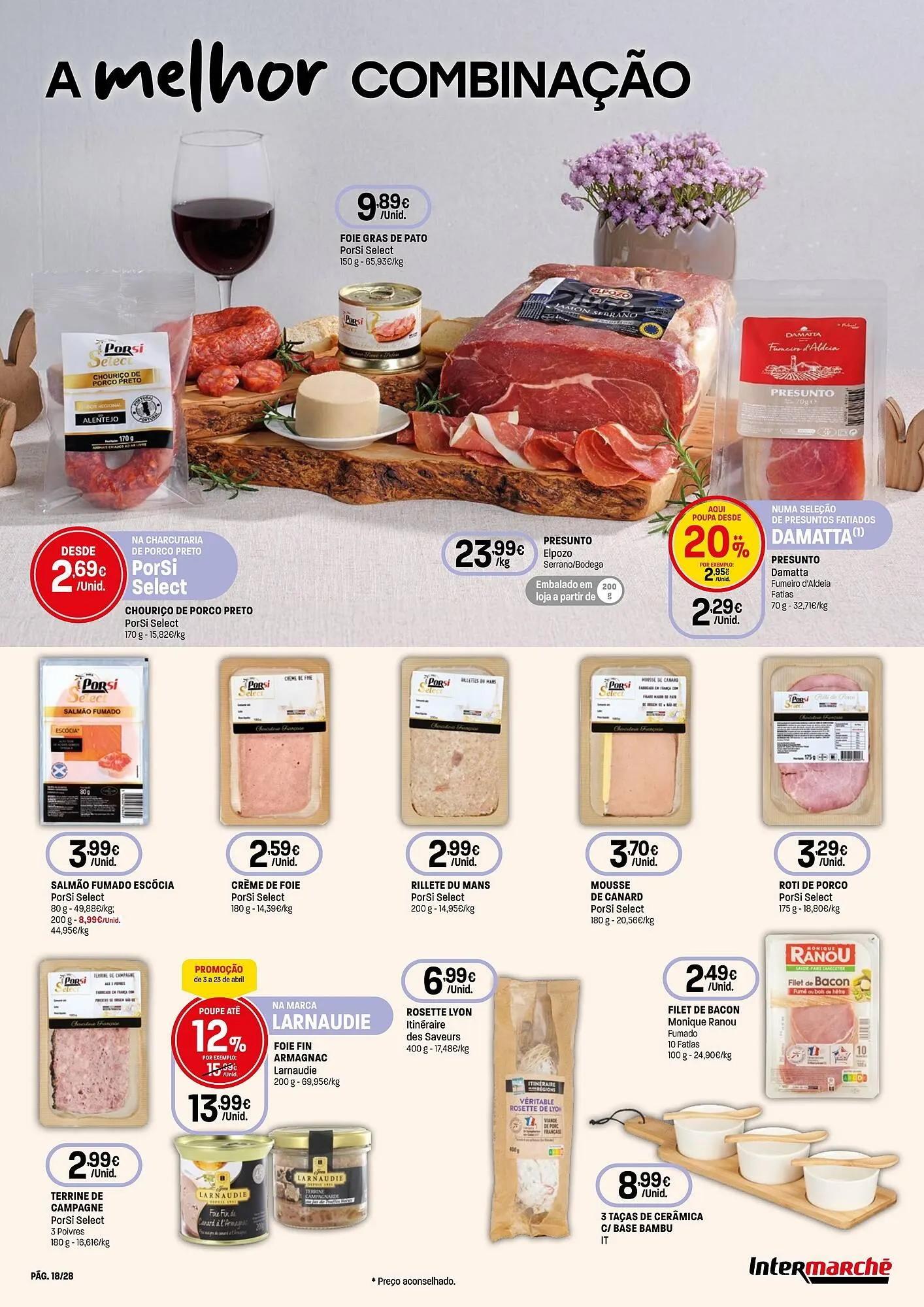 Folheto Folheto Intermarché de 3 de abril até 23 de abril 2025 - Pagina 18
