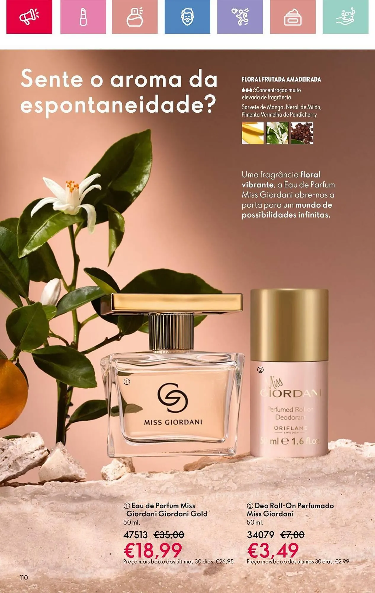 Folheto Folheto Oriflame de 4 de maio até 24 de maio 2025 - Pagina 110