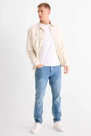 Slim tapered jeans - Flex jog denim - LYCRA®