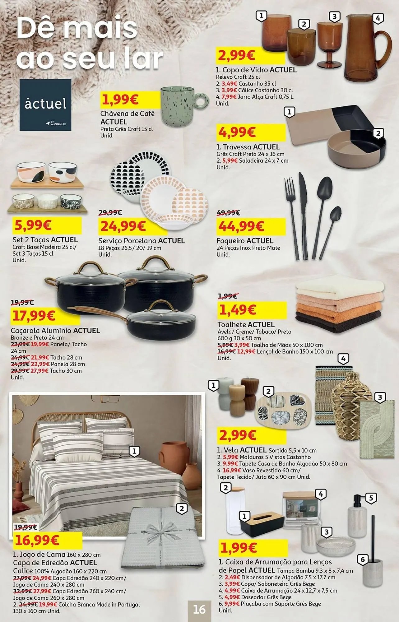 Folheto Folheto Auchan de 27 de março até 10 de abril 2025 - Pagina 16