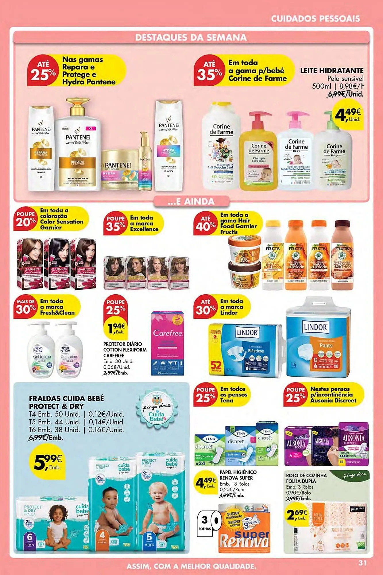 Folheto Folheto Pingo Doce de 26 de março até 1 de abril 2026 - Pagina 31