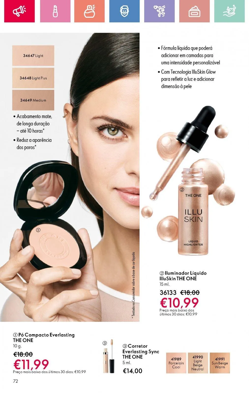 Folheto Folheto de Oriflame até 05.07.2025 de 18 de junho até 5 de julho 2025 - Pagina 72
