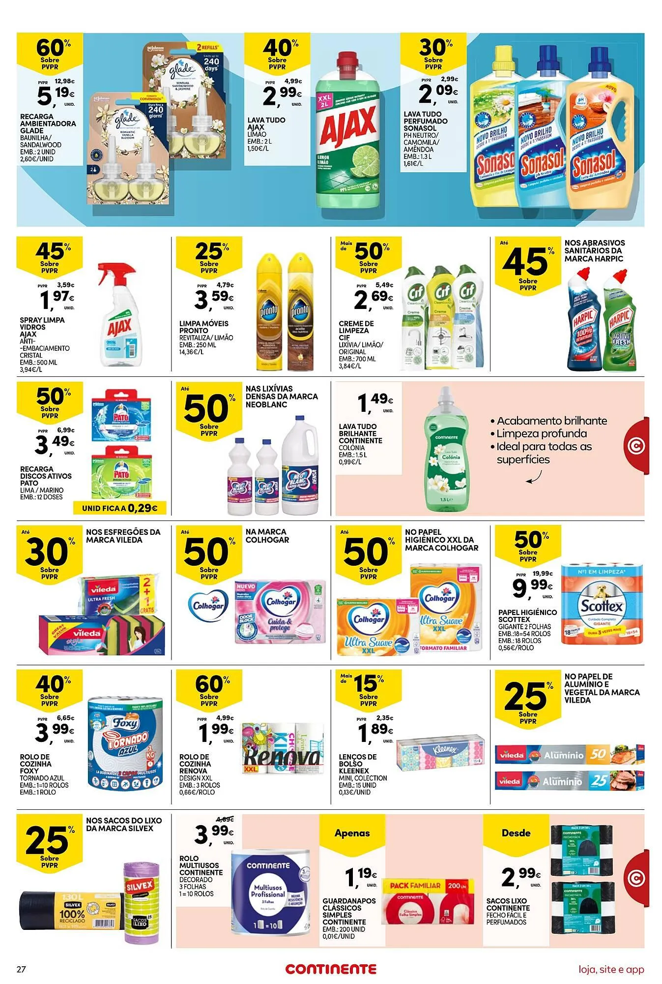 Folheto Folheto Continente Bom dia de 25 de março até 31 de março 2025 - Pagina 27