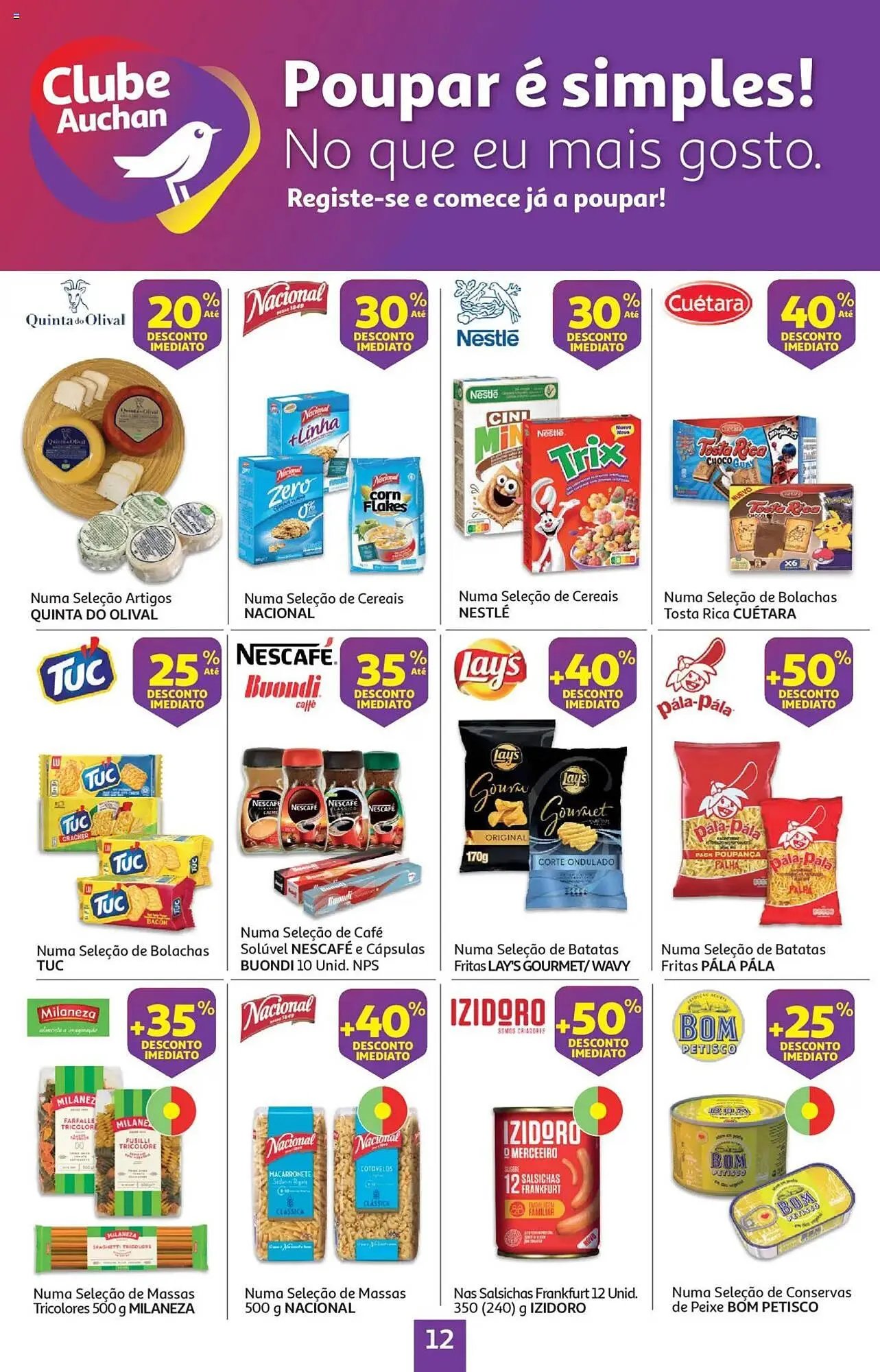 Folheto Folheto Auchan de 8 de julho até 23 de julho 2025 - Pagina 12