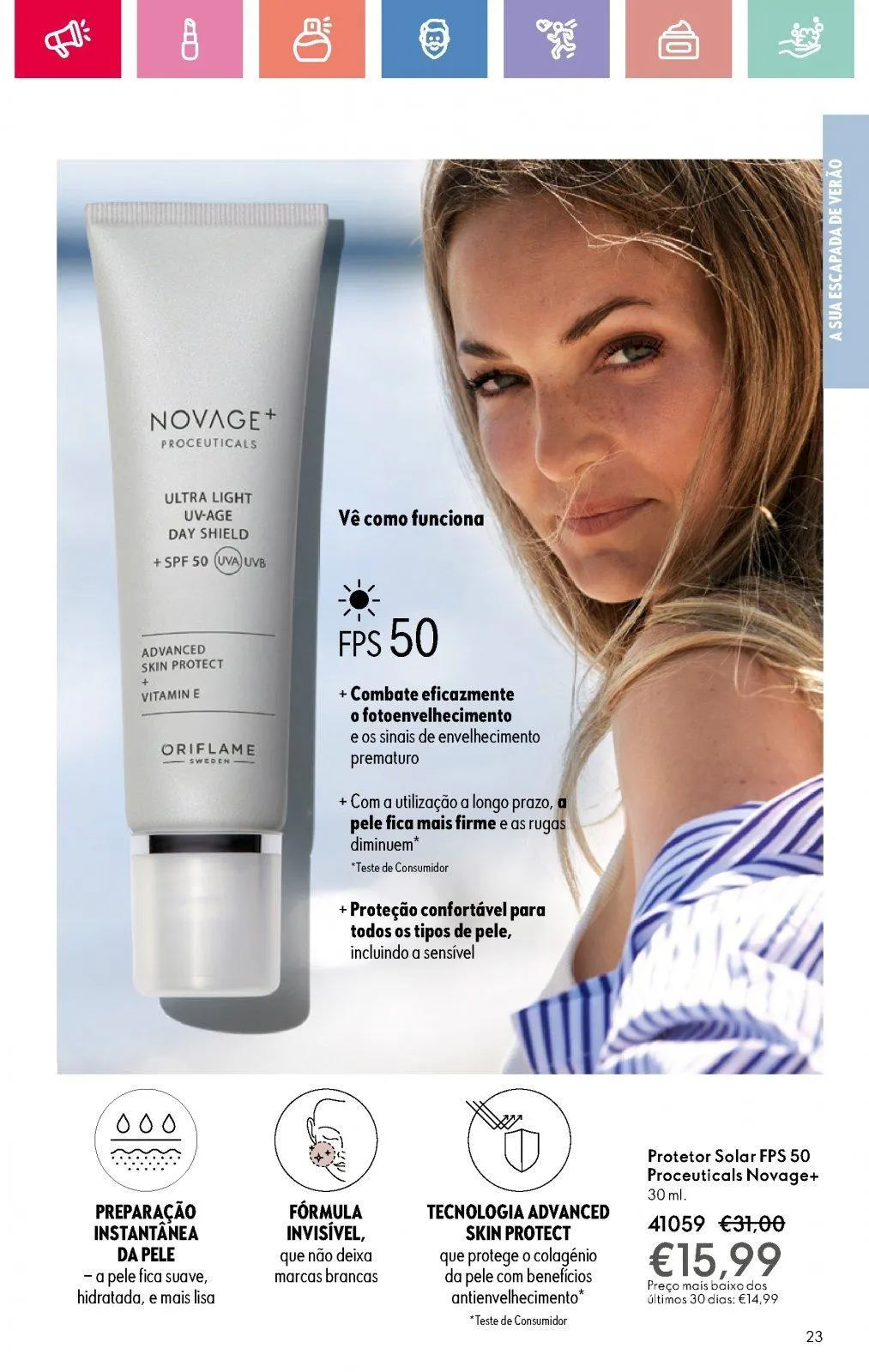 Folheto Folheto de Oriflame até 05.07.2025 de 18 de junho até 5 de julho 2025 - Pagina 23