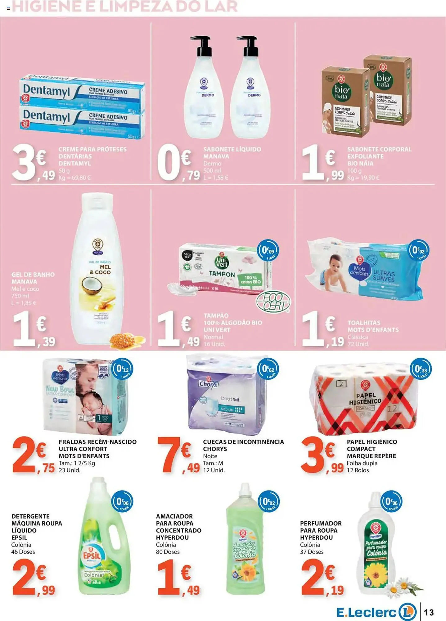 Folheto Folheto E.Leclerc de 18 de março até 30 de março 2025 - Pagina 13