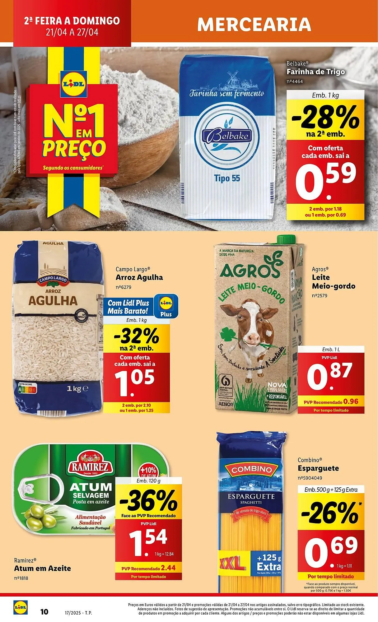 Folheto Folheto Lidl de 21 de abril até 27 de abril 2025 - Pagina 10