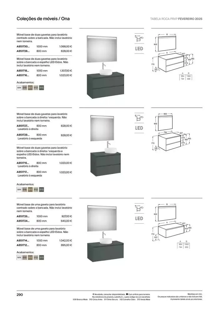 Folheto Soluções de Banho  de 6 de janeiro até 31 de dezembro 2025 - Pagina 292