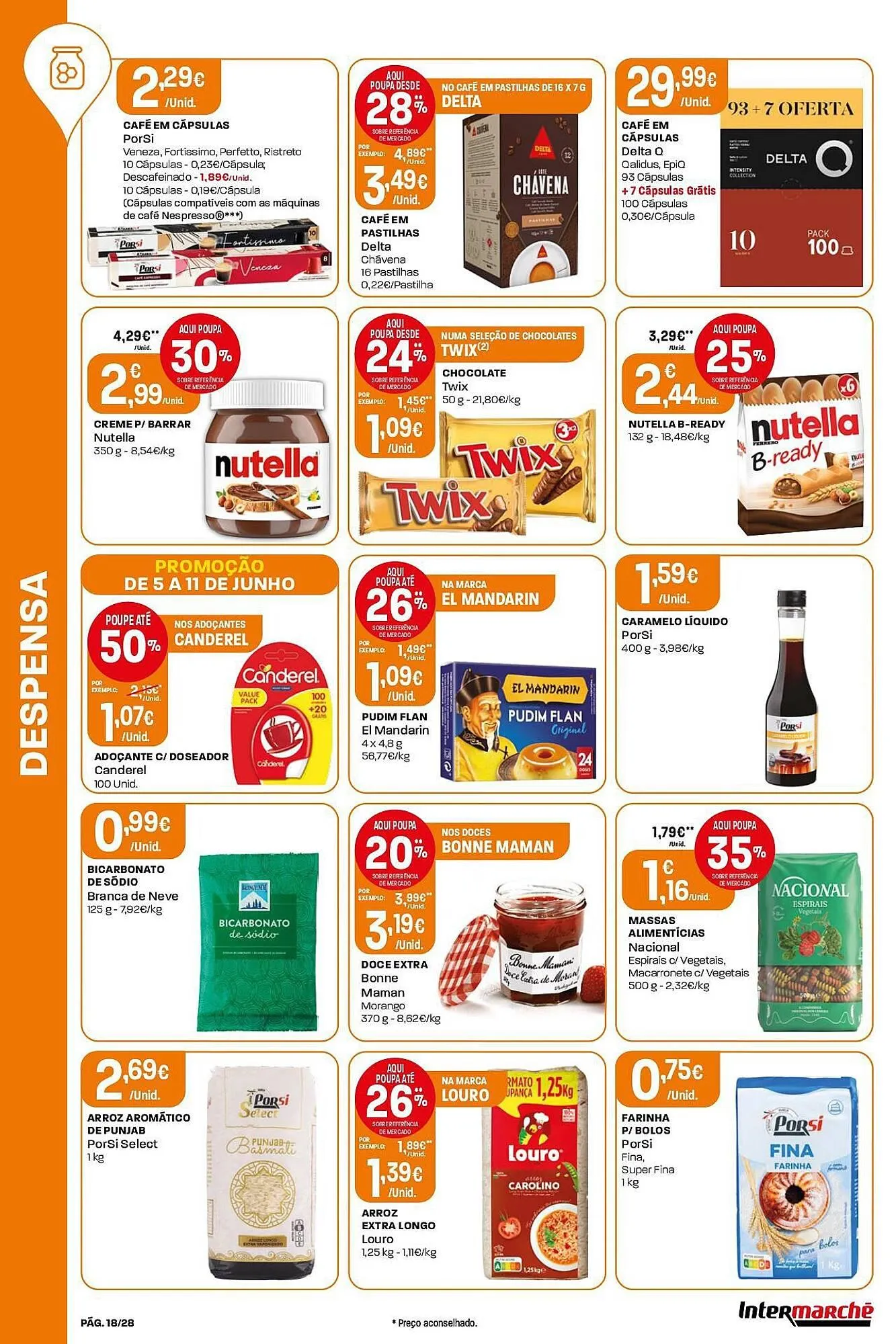 Folheto Folheto Intermarché de 5 de junho até 11 de junho 2025 - Pagina 18