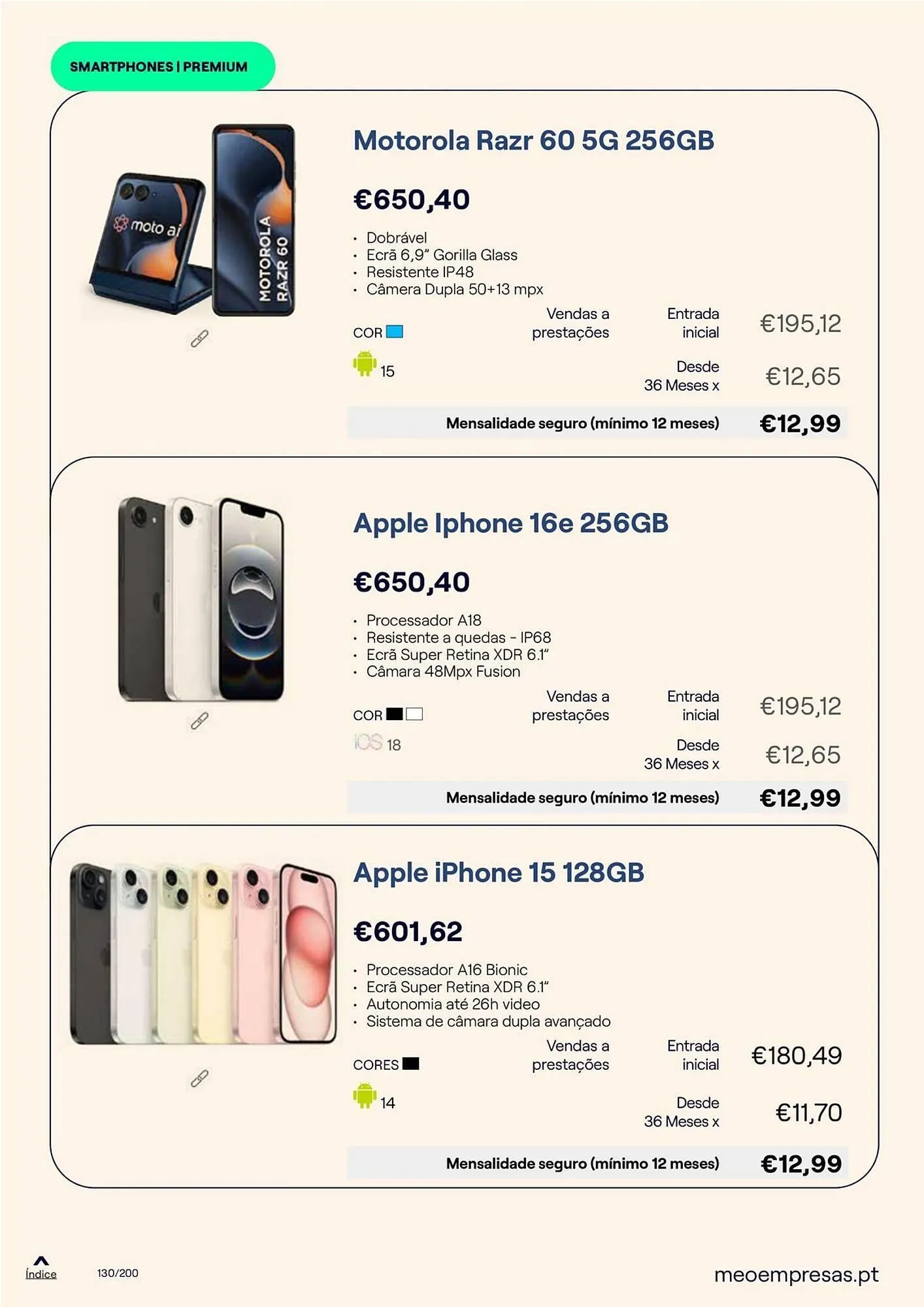 Folheto Catálogo MEO de 25 de setembro até 30 de setembro 2025 - Pagina 130
