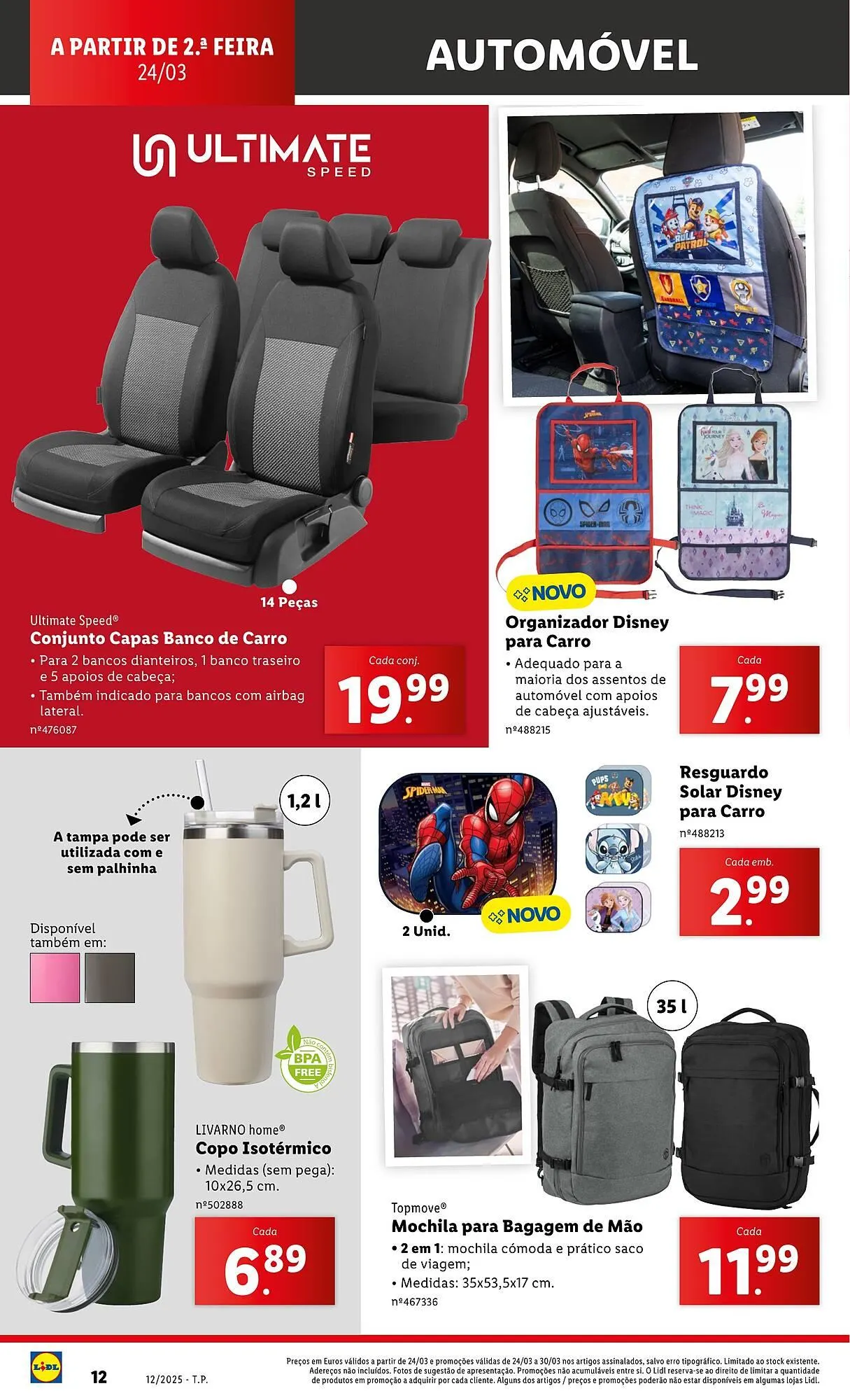 Folheto Folheto Lidl de 20 de março até 26 de março 2025 - Pagina 12