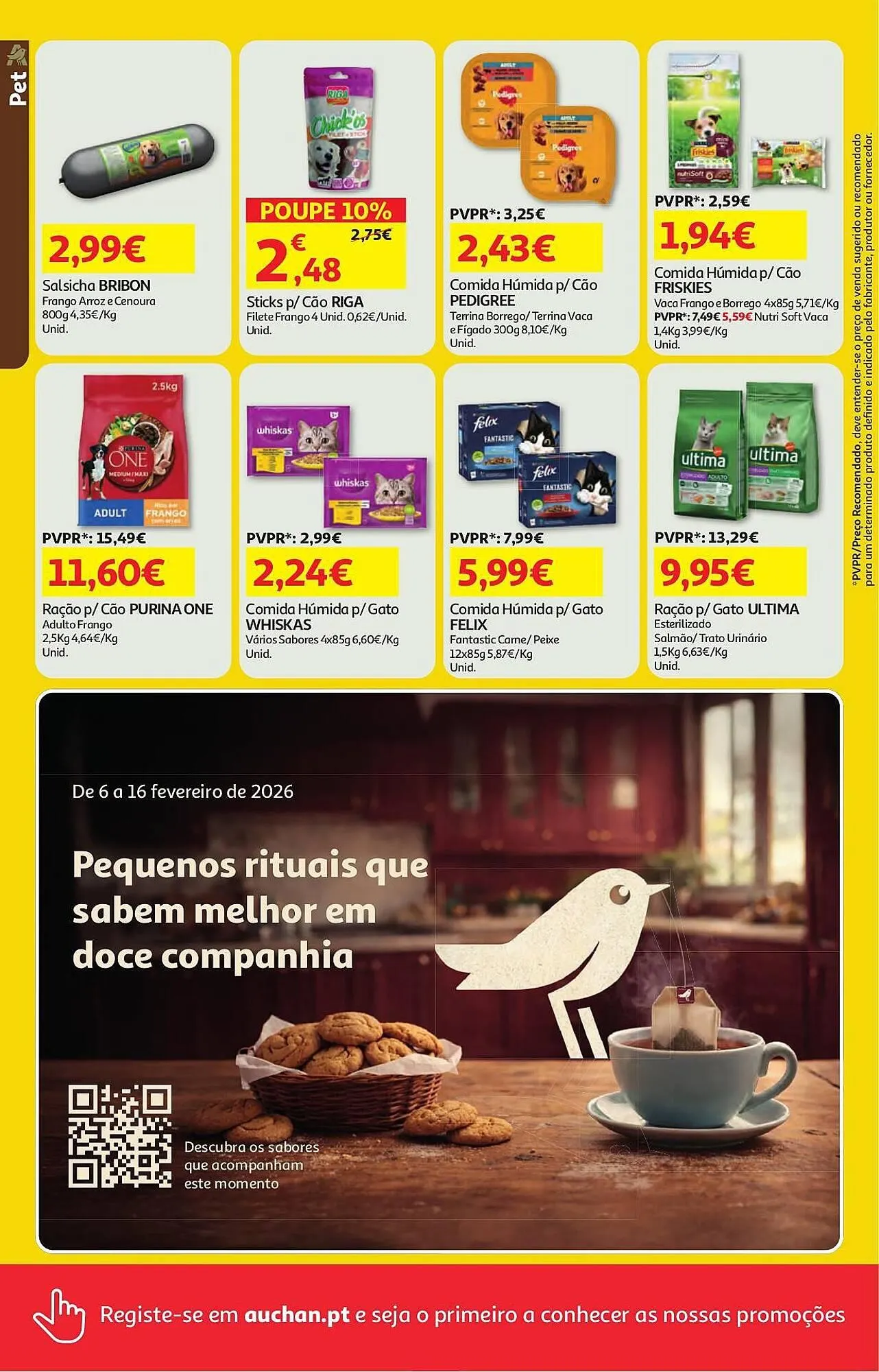 Folheto Folheto Auchan de 5 de fevereiro até 11 de fevereiro 2026 - Pagina 16
