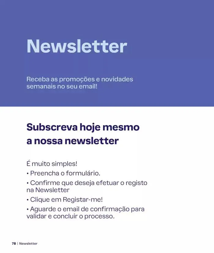 Folheto Outono Inverno 2024 de 3 de setembro até 28 de fevereiro 2025 - Pagina 78