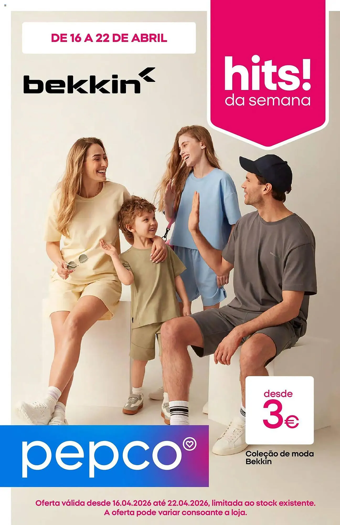 Folheto Catálogo Pepco de 16 de abril até 23 de abril 2026 - Pagina 1
