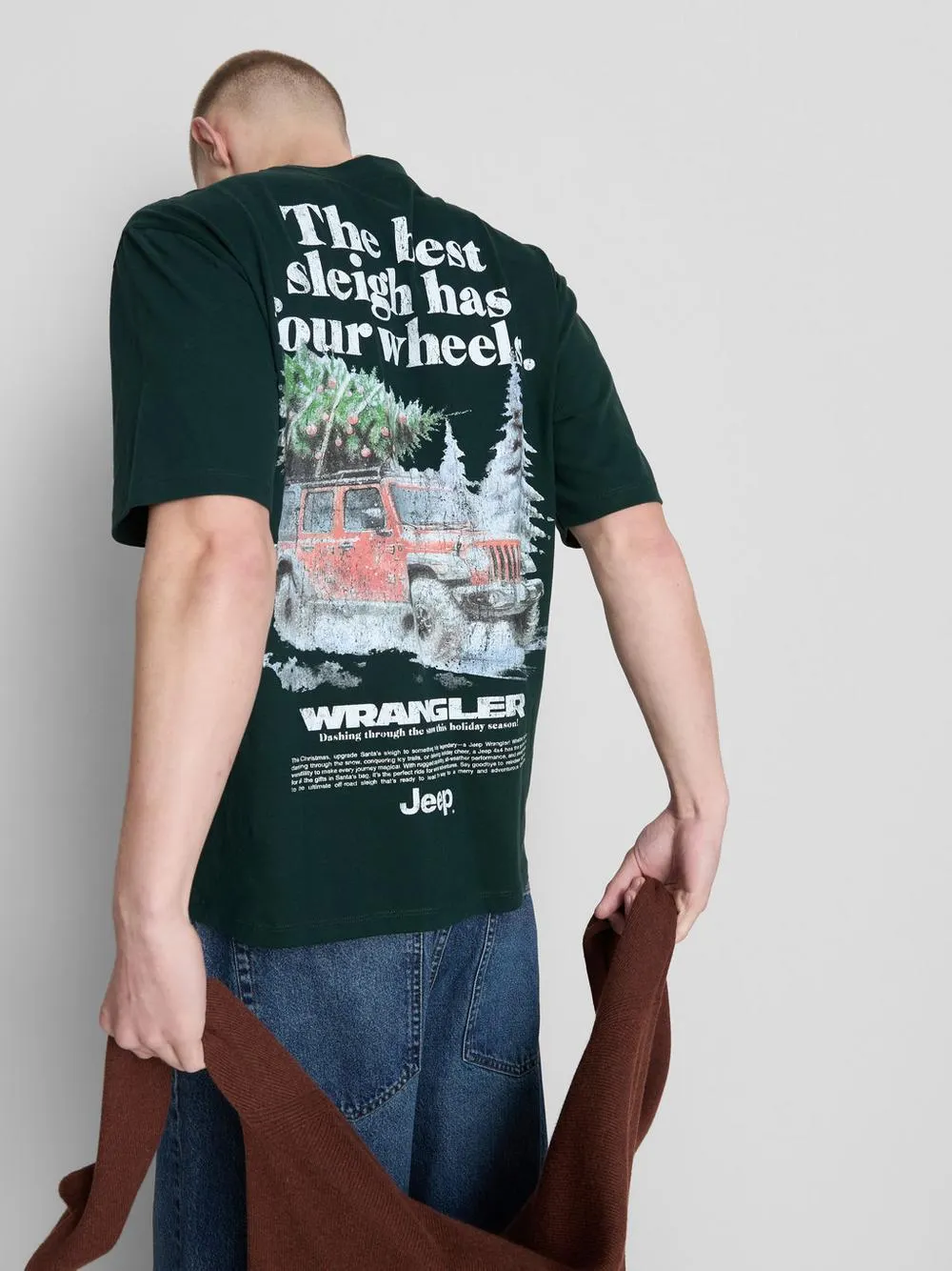 T-shirt gráfica Jeep