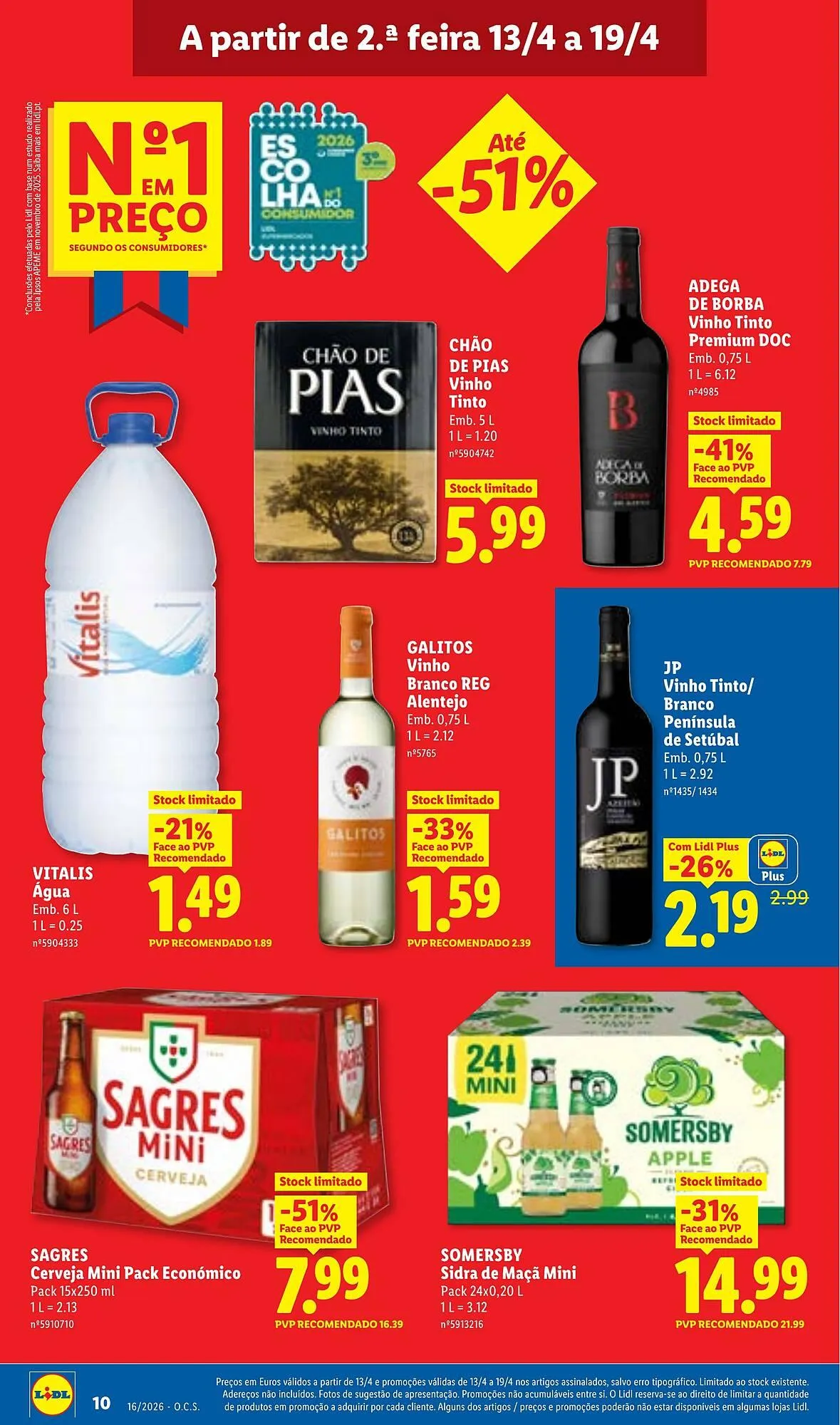 Folheto Folheto Lidl de 13 de abril até 19 de abril 2026 - Pagina 10
