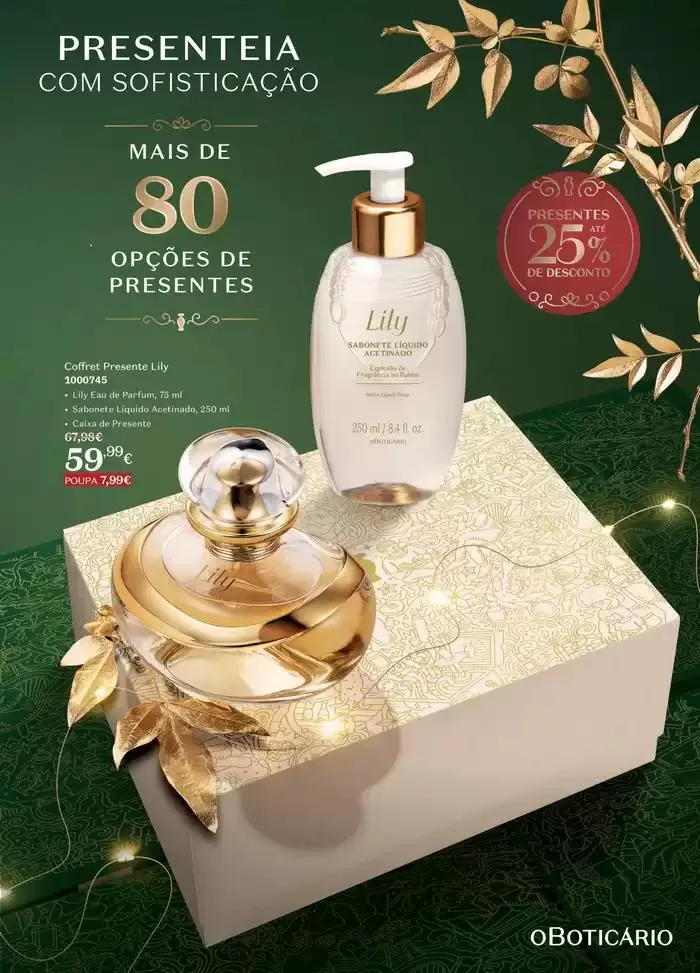 Folheto Catálogo O Boticário de 8 de novembro até 12 de novembro 2024 - Pagina 172