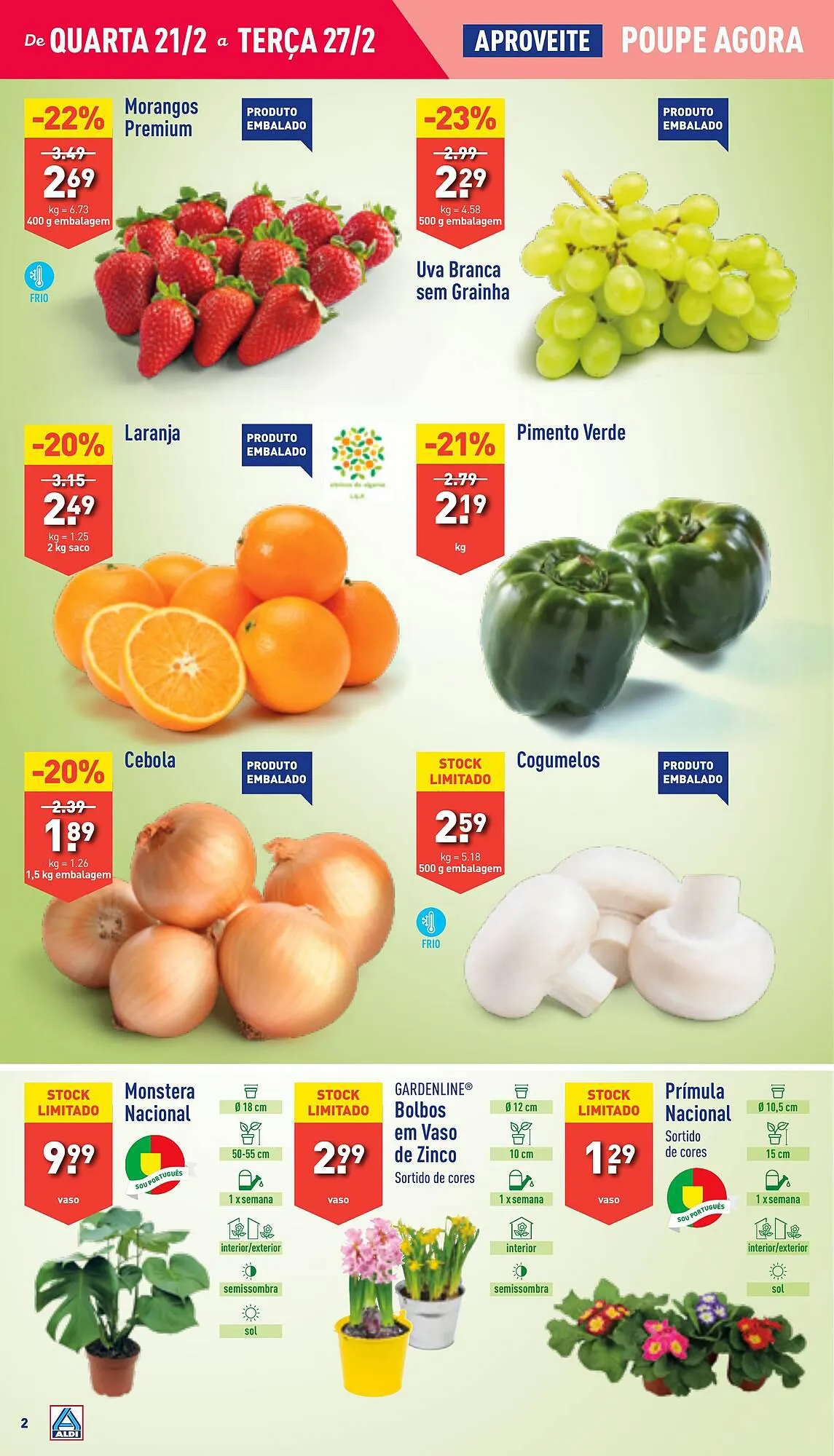 Folheto Folheto ALDI de 21 de fevereiro até 27 de fevereiro 2024 - Pagina 2