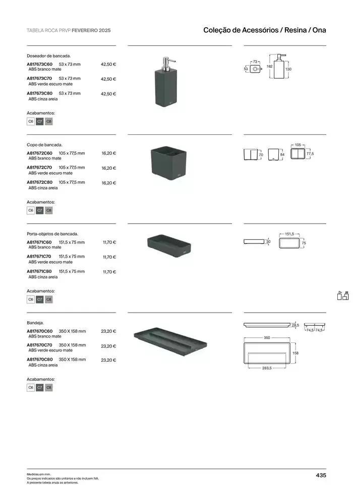 Folheto Soluções de Banho  de 6 de janeiro até 31 de dezembro 2025 - Pagina 437