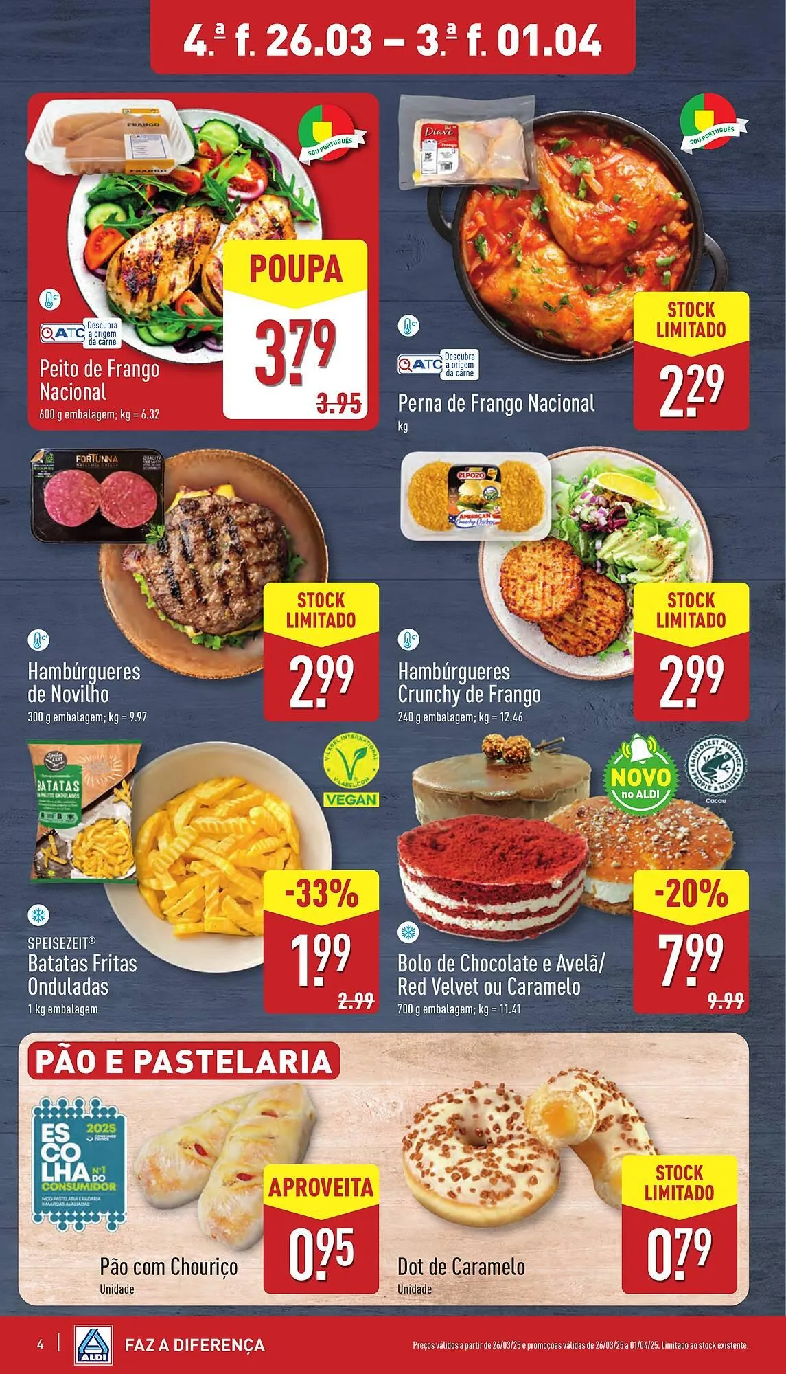 Folheto Folheto ALDI de 26 de março até 1 de abril 2025 - Pagina 4