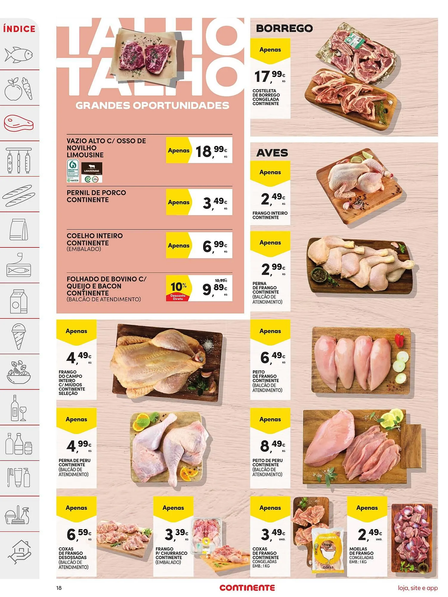 Folheto Folheto Continente de 3 de março até 9 de março 2026 - Pagina 18