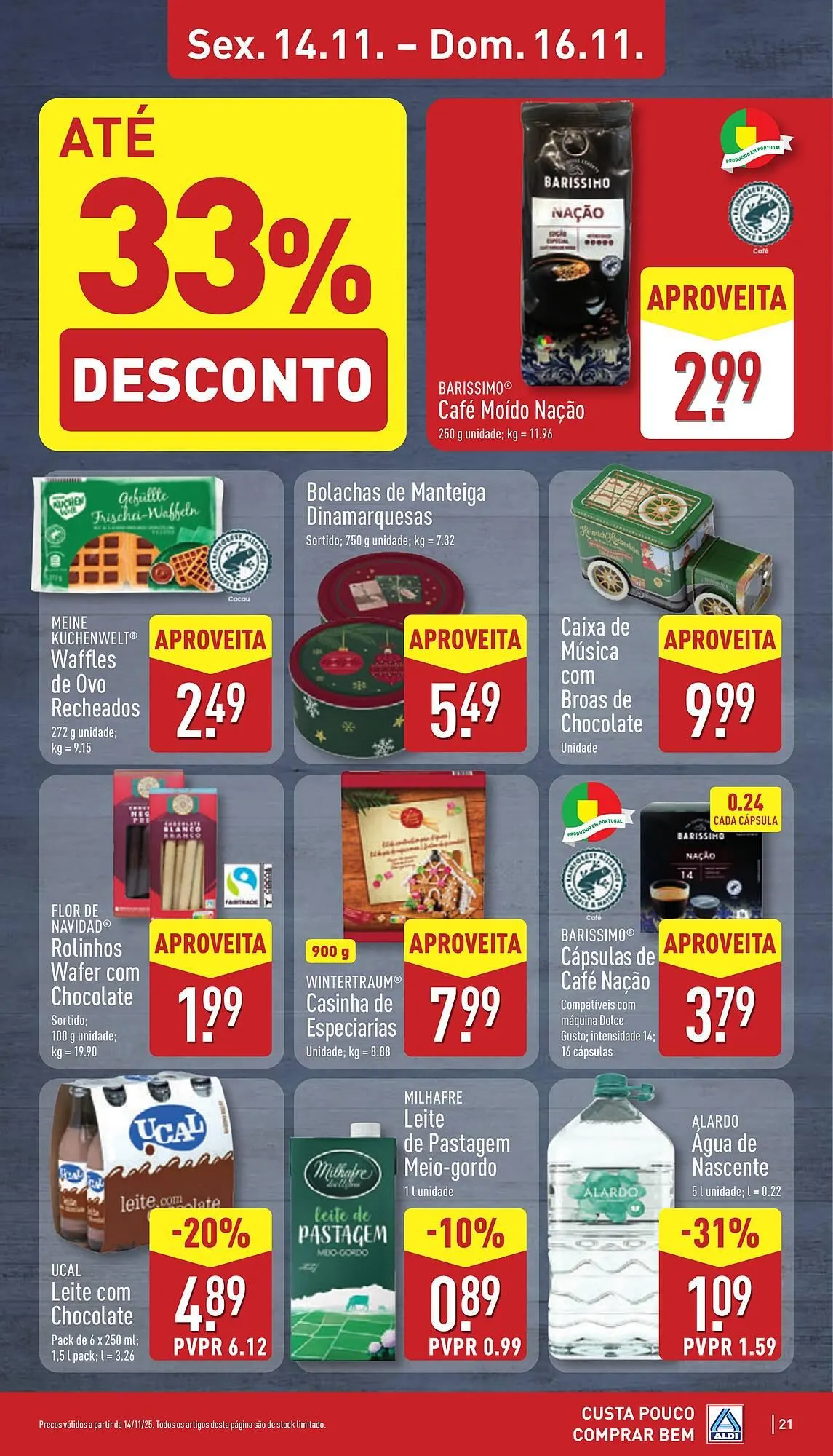 Folheto Folheto ALDI de 10 de novembro até 16 de novembro 2025 - Pagina 21