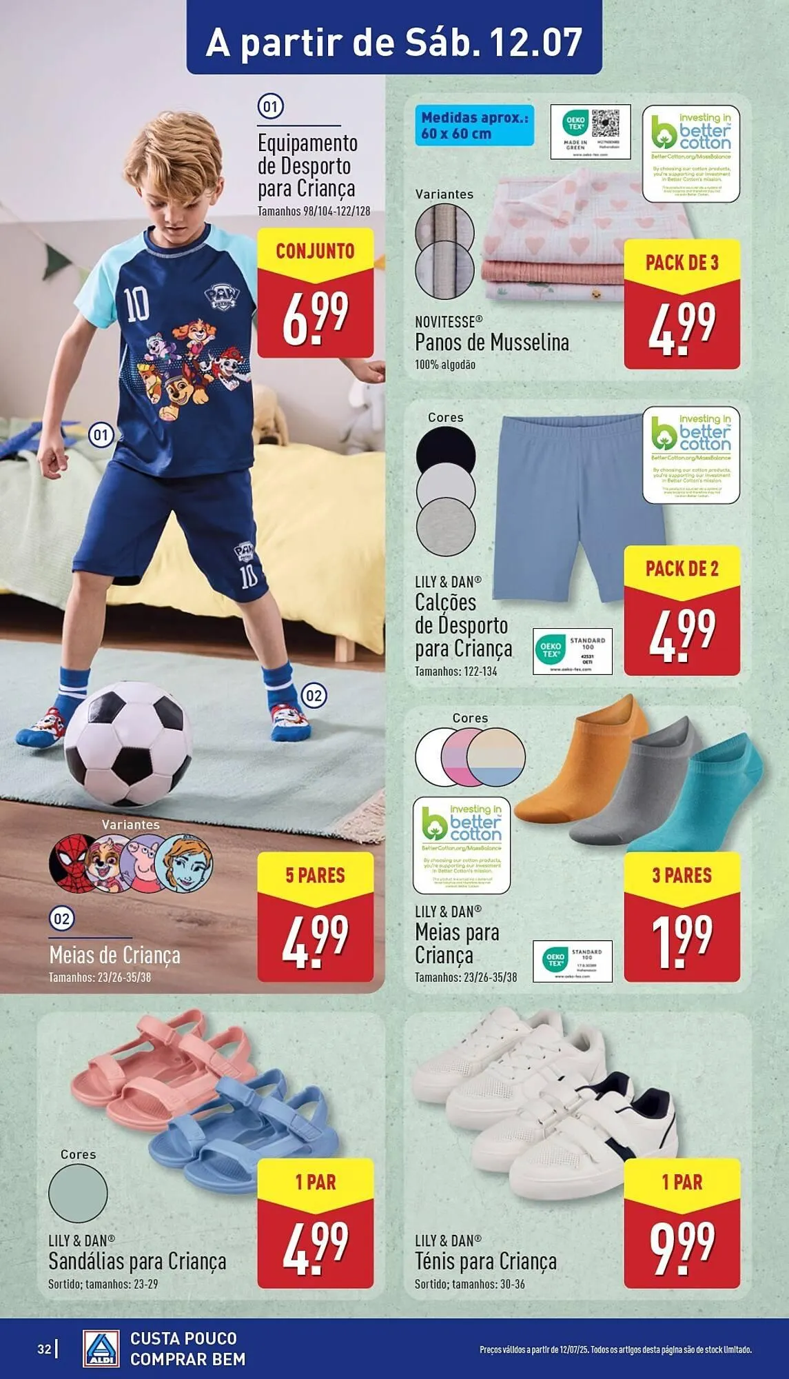 Folheto Folheto ALDI de 7 de julho até 13 de julho 2025 - Pagina 32