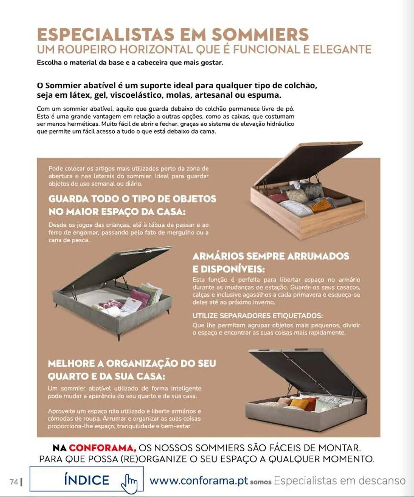 Folheto Folheto Conforama de 13 de fevereiro até 27 de fevereiro 2026 - Pagina 74
