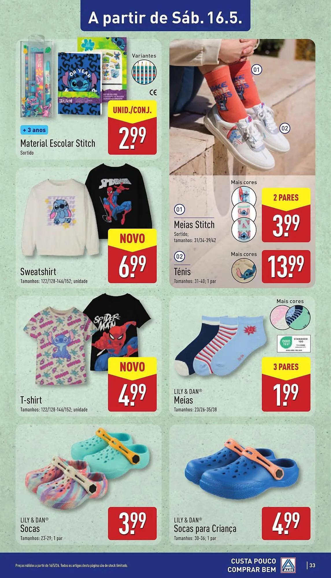 Folheto Folheto ALDI de 11 de maio até 17 de maio 2026 - Pagina 33