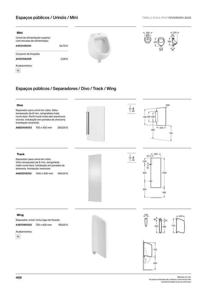 Folheto Soluções de Banho de 6 de janeiro até 31 de dezembro 2025 - Pagina 470