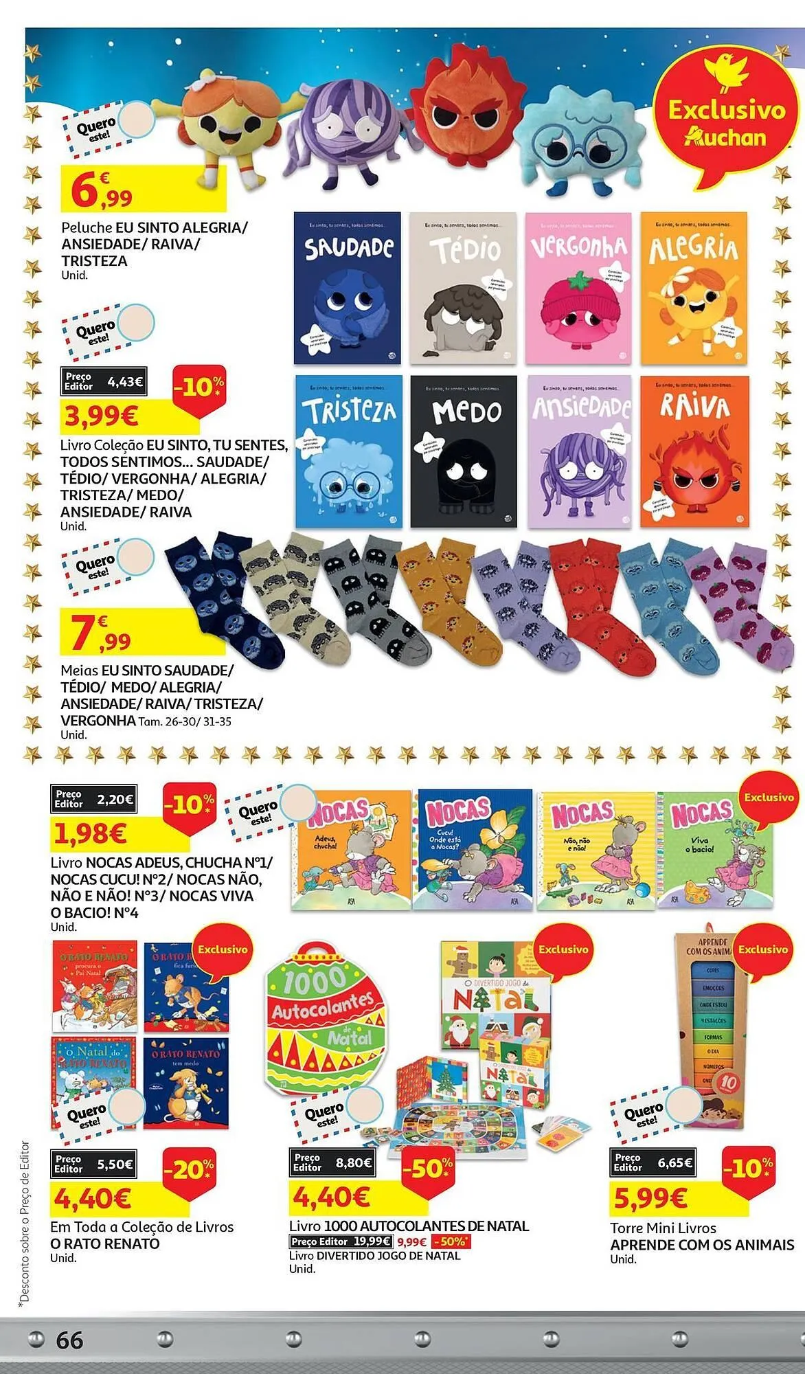 Folheto Folheto Auchan de 5 de novembro até 9 de dezembro 2025 - Pagina 66