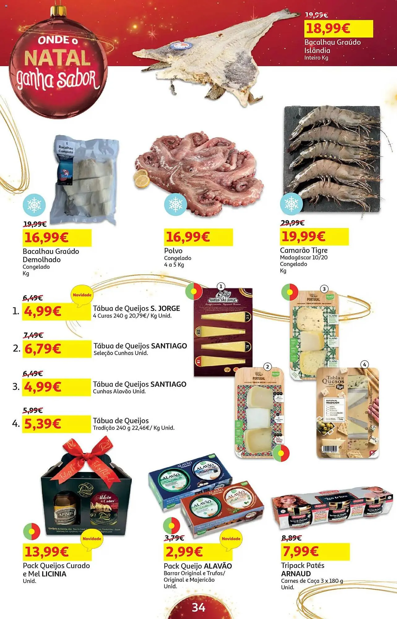 Folheto Folheto Auchan de 1 de novembro até 18 de novembro 2025 - Pagina 34