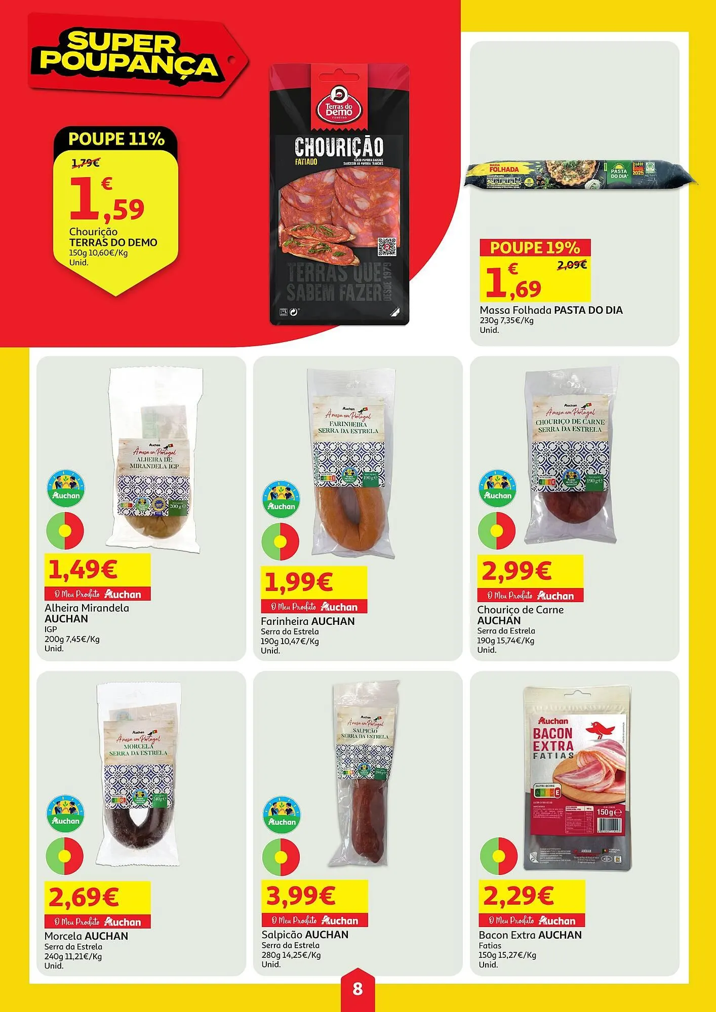 Folheto Folheto Auchan de 27 de março até 2 de abril 2025 - Pagina 8