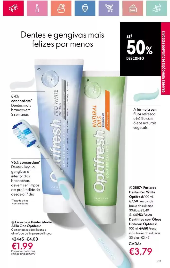 Folheto Folheto Oriflame de 30 de dezembro até 18 de janeiro 2025 - Pagina 163