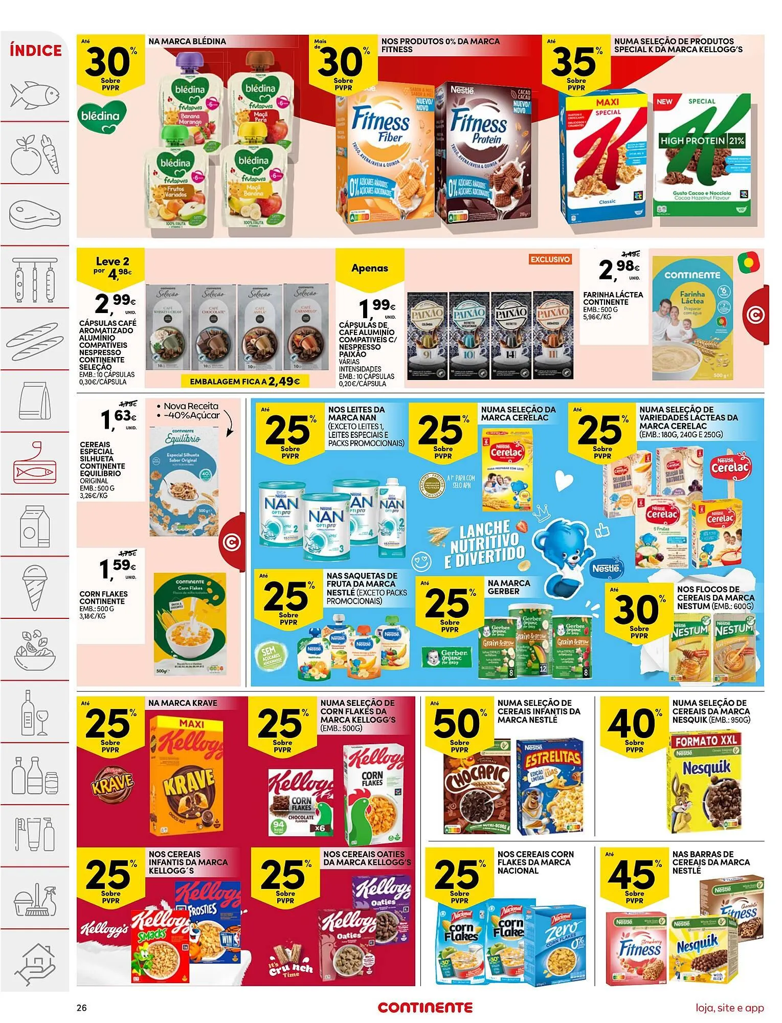 Folheto Folheto Continente de 4 de novembro até 10 de novembro 2025 - Pagina 26