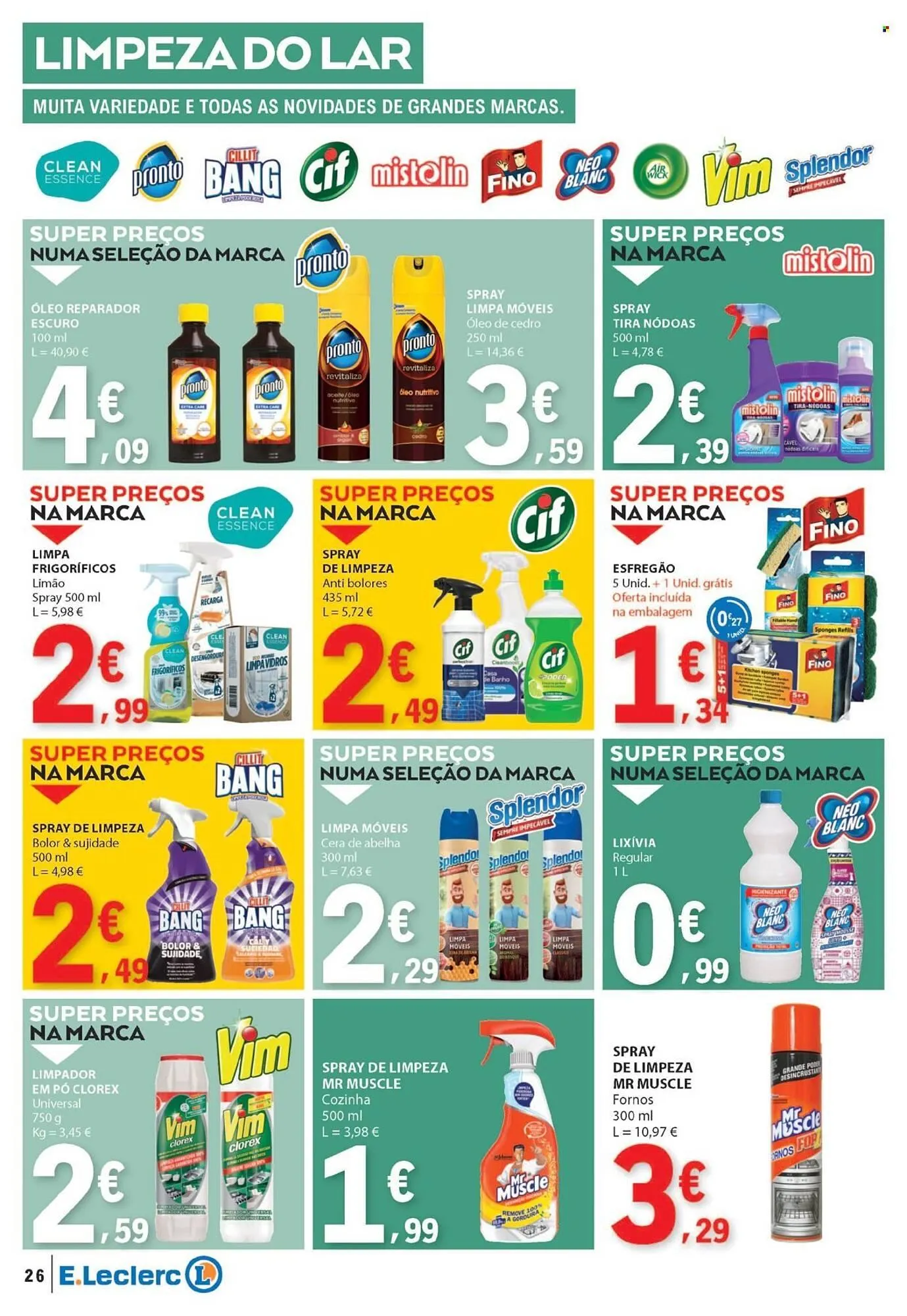 Folheto Folheto E.Leclerc de 8 de maio até 14 de maio 2025 - Pagina 26
