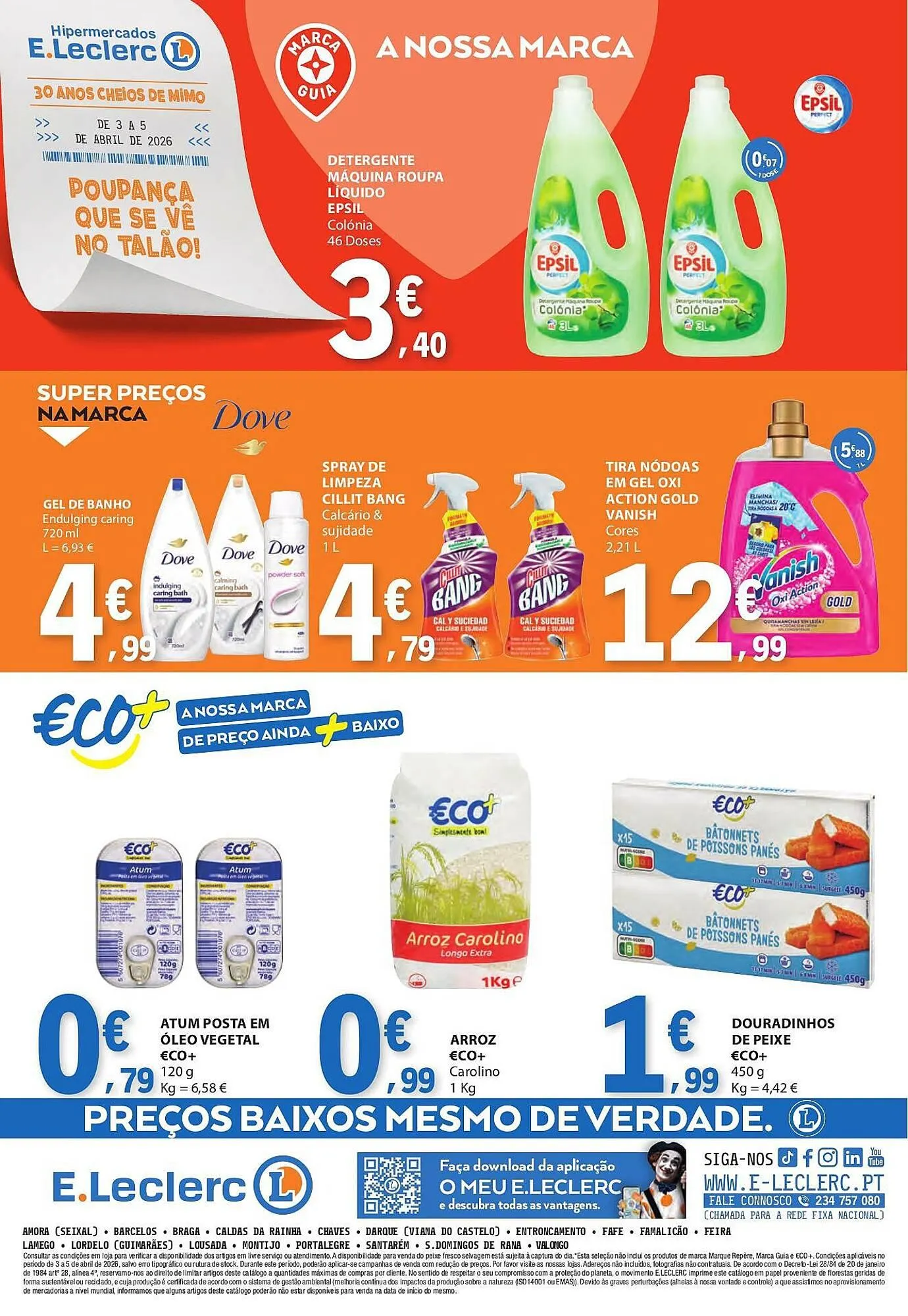 Folheto Folheto E.Leclerc de 3 de abril até 5 de abril 2026 - Pagina 4